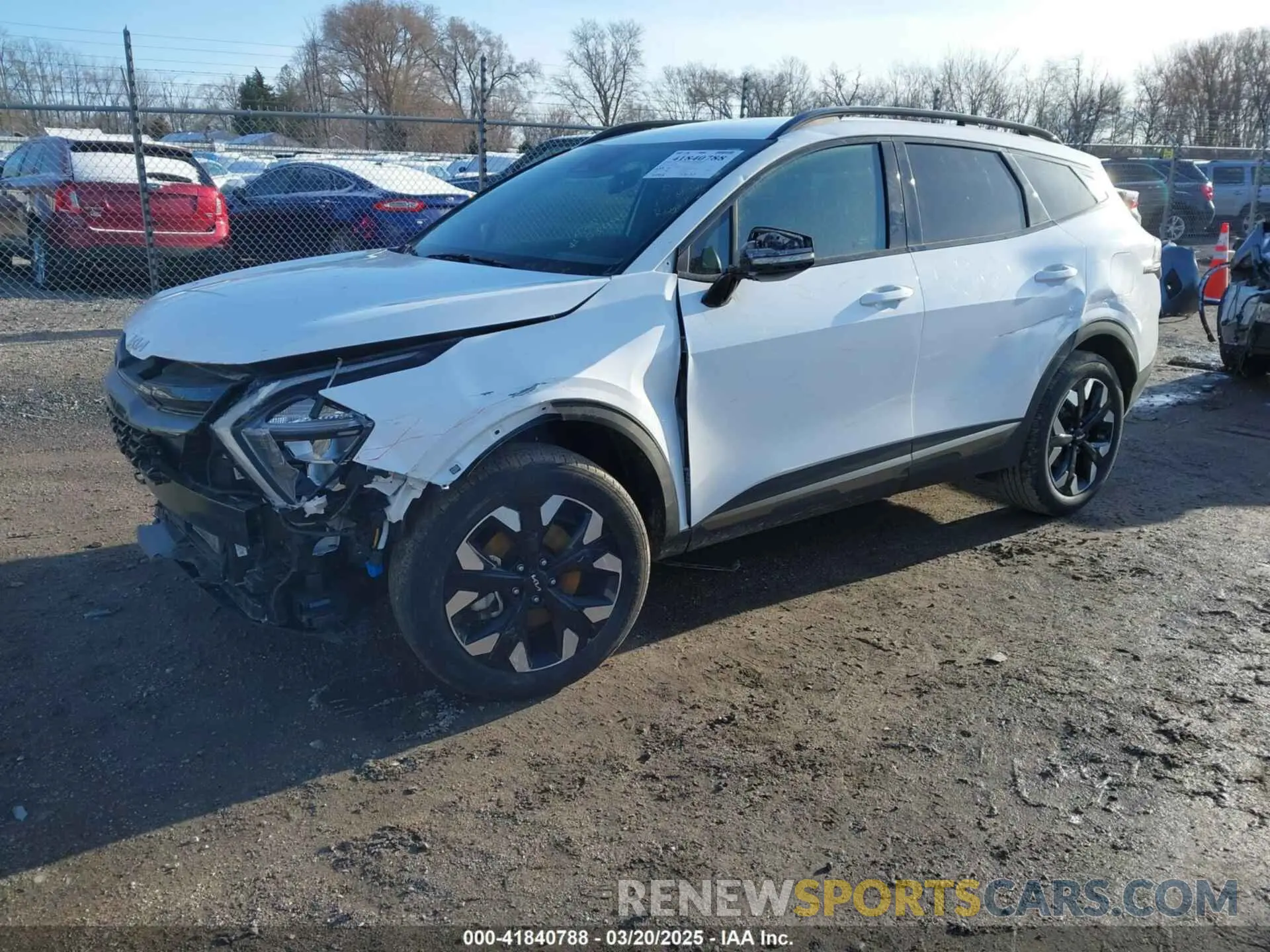 2 Photograph of a damaged car 5XYK6CAF5PG019269 KIA SPORTAGE 2023