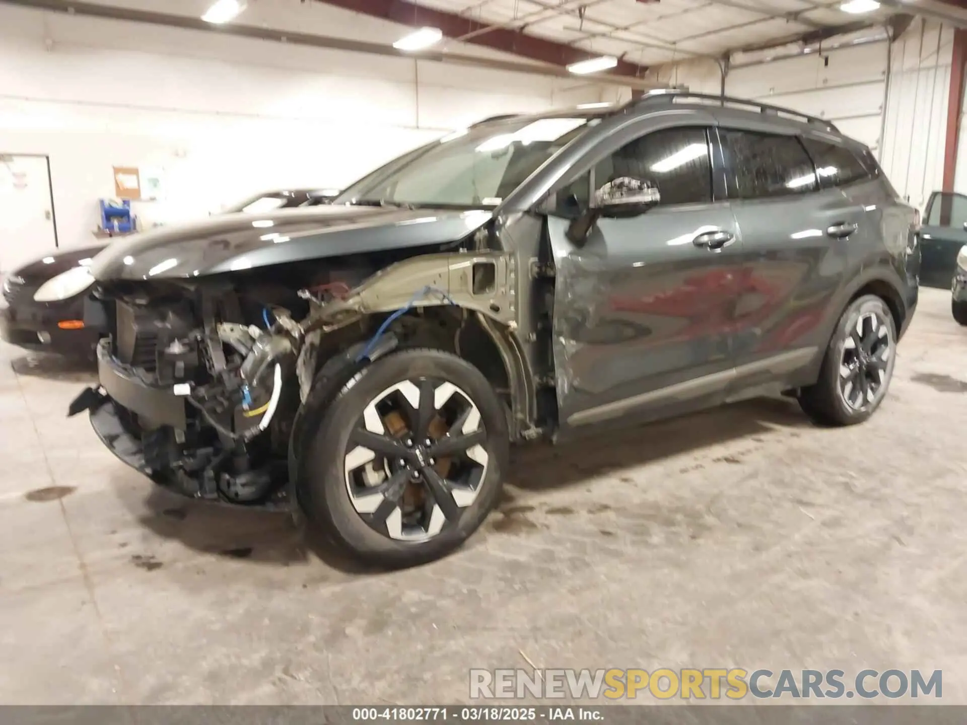 2 Photograph of a damaged car 5XYK6CAF5PG030451 KIA SPORTAGE 2023
