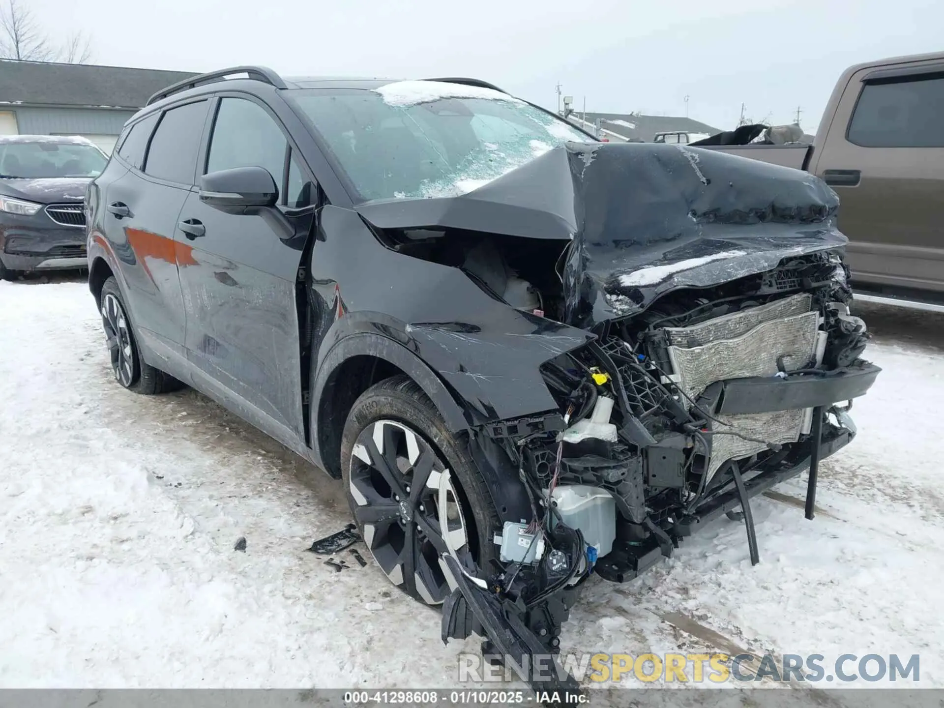 1 Photograph of a damaged car 5XYK6CAF6PG058050 KIA SPORTAGE 2023