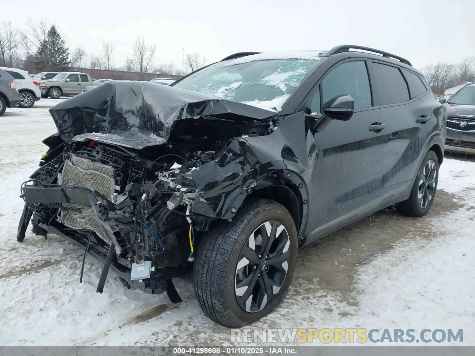 2 Photograph of a damaged car 5XYK6CAF6PG058050 KIA SPORTAGE 2023