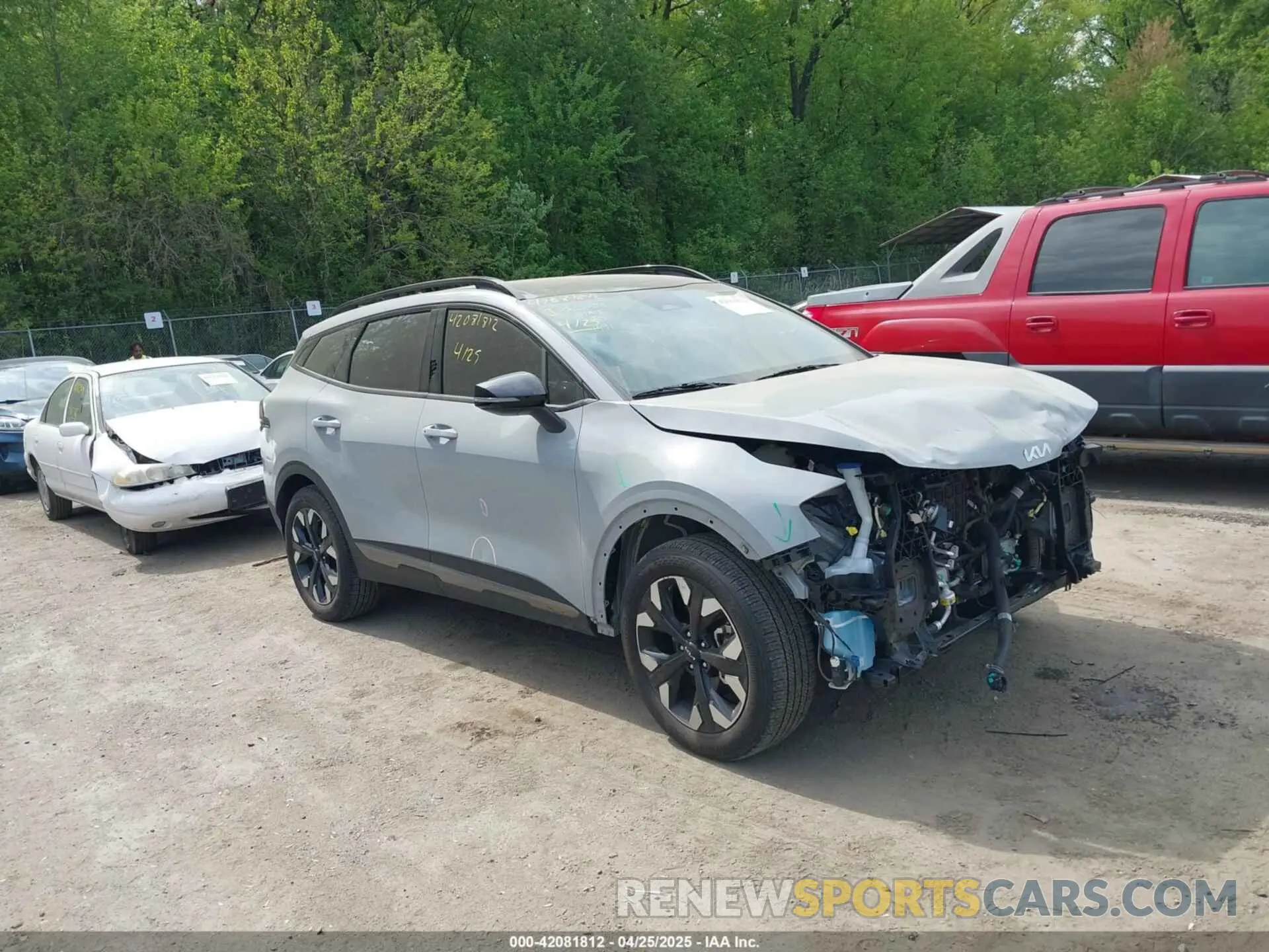 1 Photograph of a damaged car 5XYK6CAF6PG083238 KIA SPORTAGE 2023