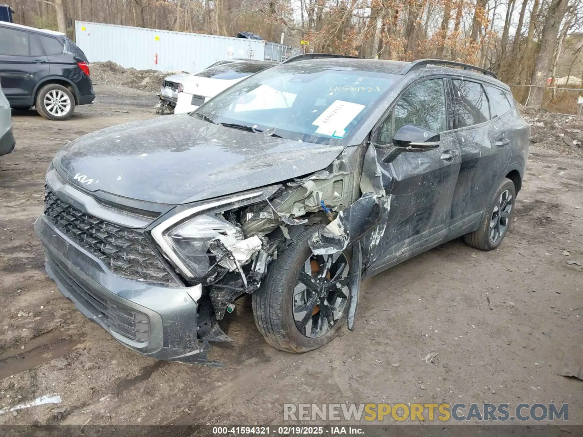 2 Photograph of a damaged car 5XYK6CAF6PG100460 KIA SPORTAGE 2023