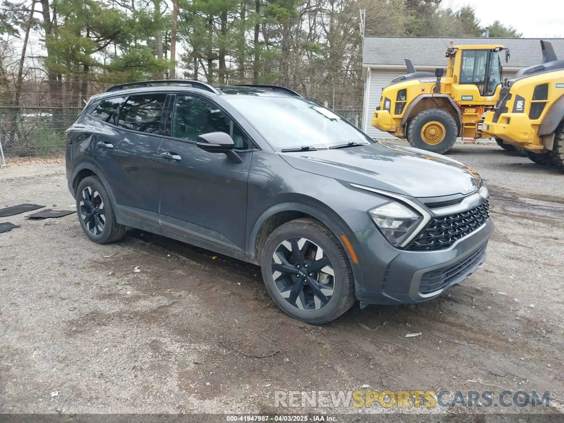 1 Photograph of a damaged car 5XYK6CAF8PG025115 KIA SPORTAGE 2023