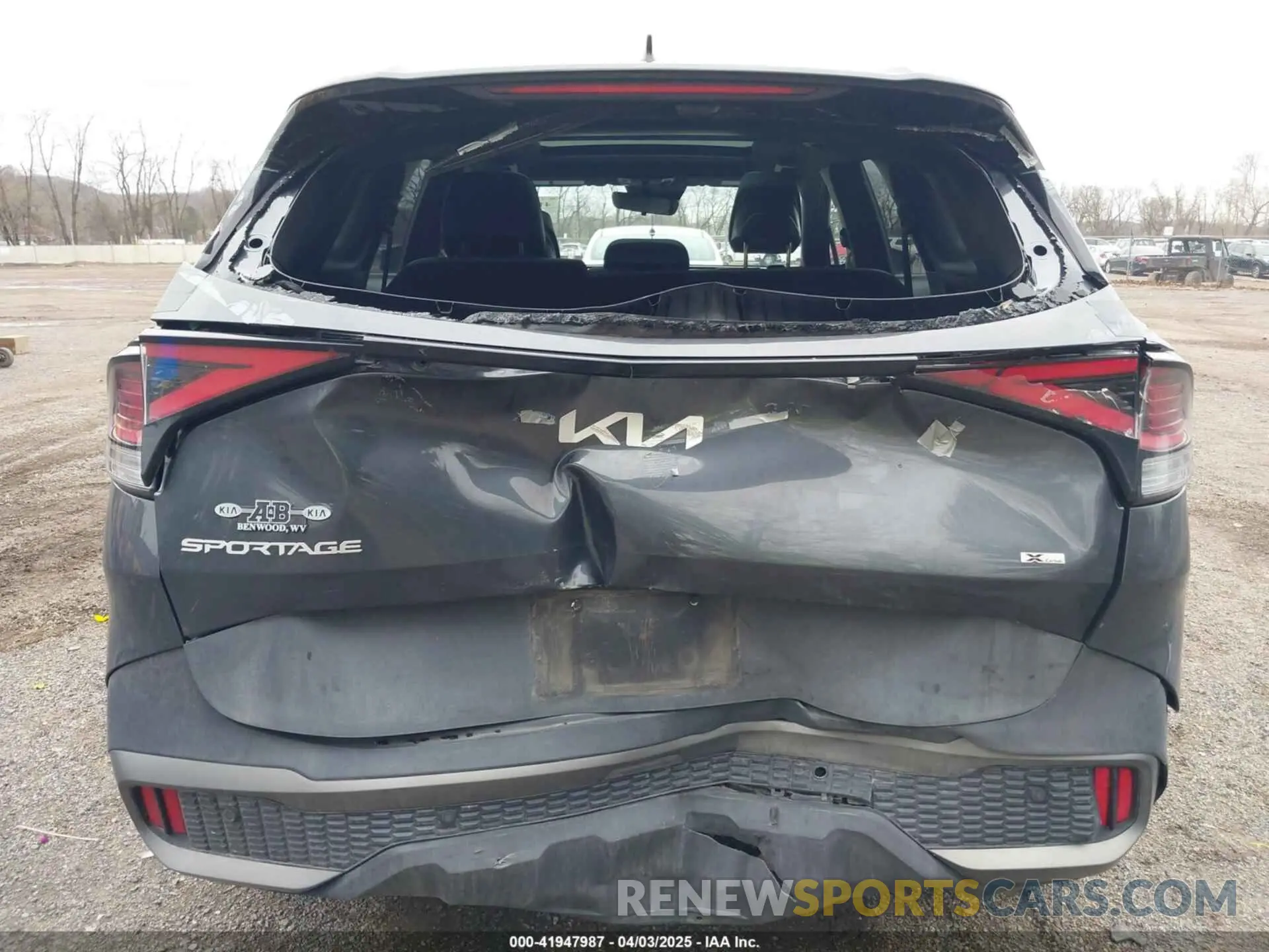 6 Photograph of a damaged car 5XYK6CAF8PG025115 KIA SPORTAGE 2023