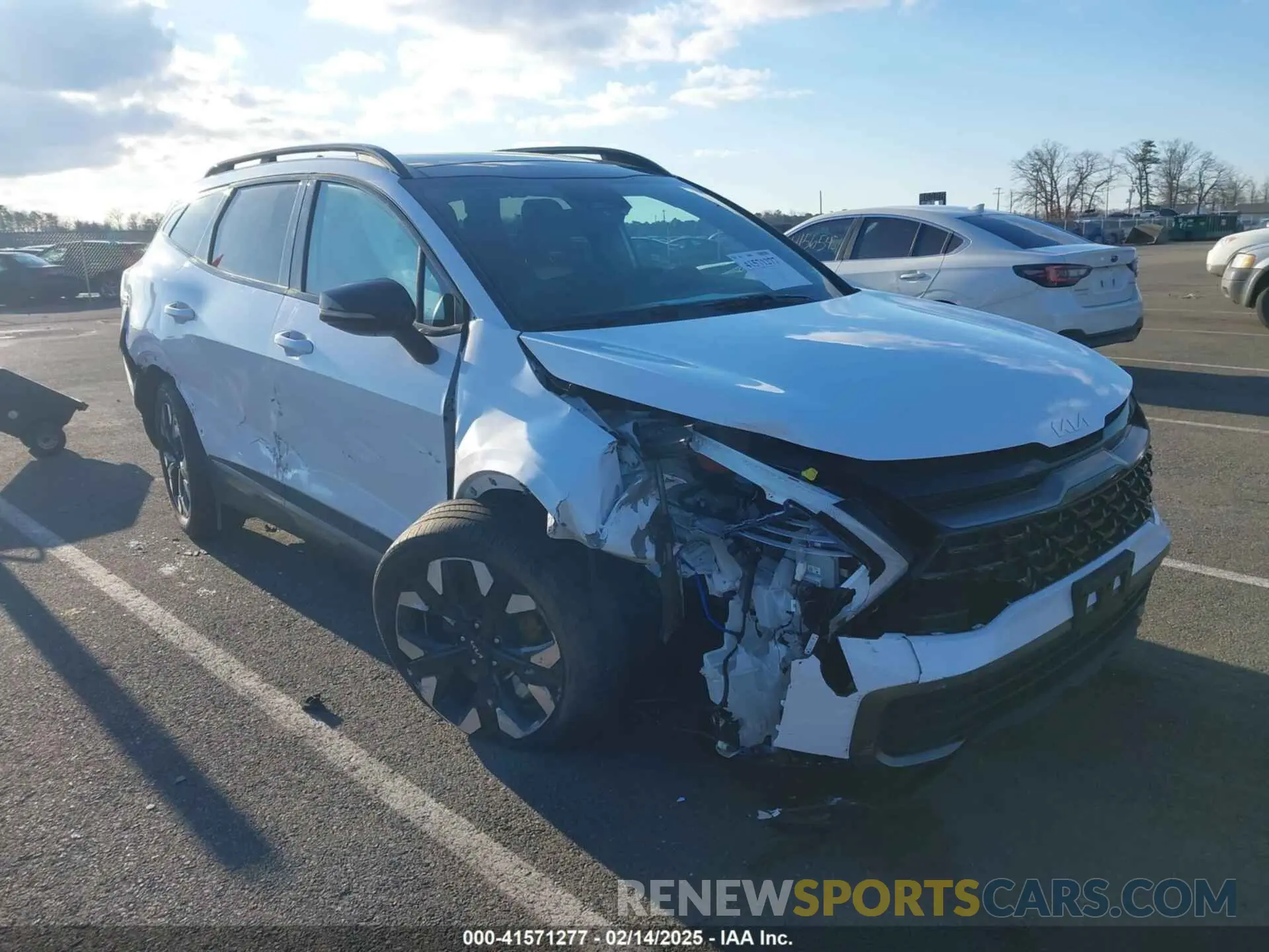 1 Photograph of a damaged car 5XYK6CAF8PG045803 KIA SPORTAGE 2023