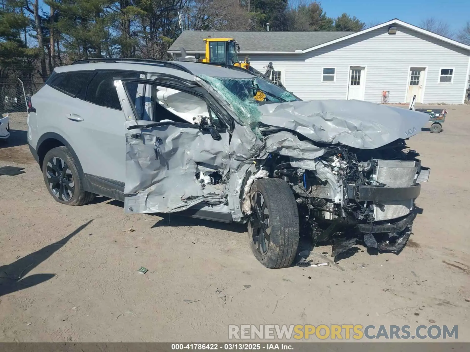 1 Photograph of a damaged car 5XYK6CAF8PG049267 KIA SPORTAGE 2023