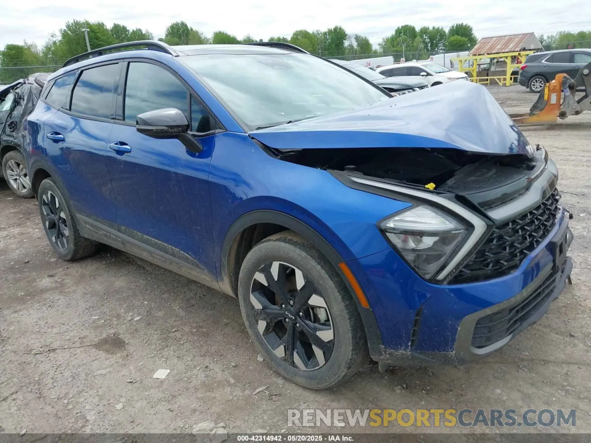 1 Photograph of a damaged car 5XYK6CAF9PG004726 KIA SPORTAGE 2023