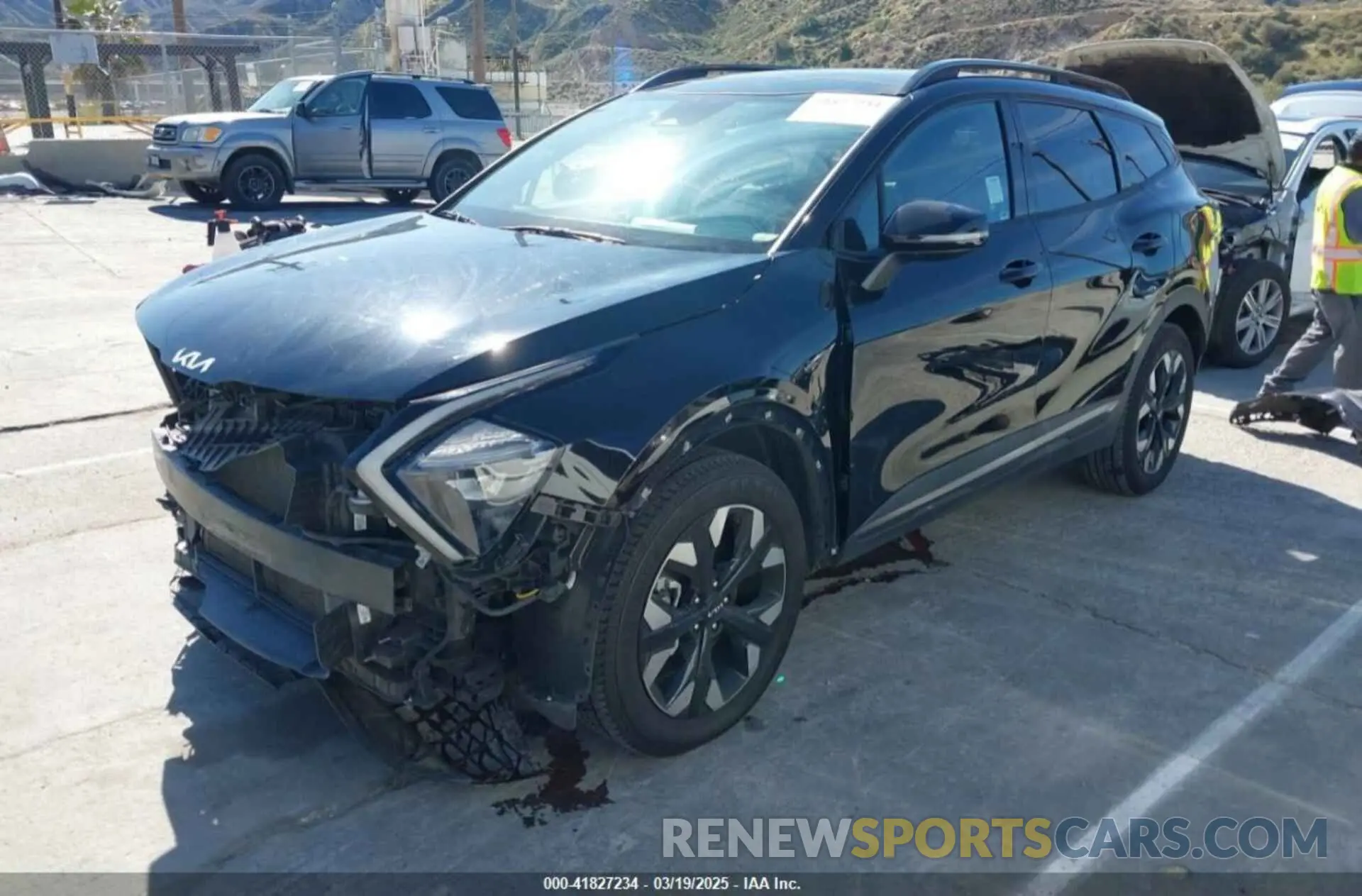 2 Photograph of a damaged car 5XYK6CAF9PG006251 KIA SPORTAGE 2023