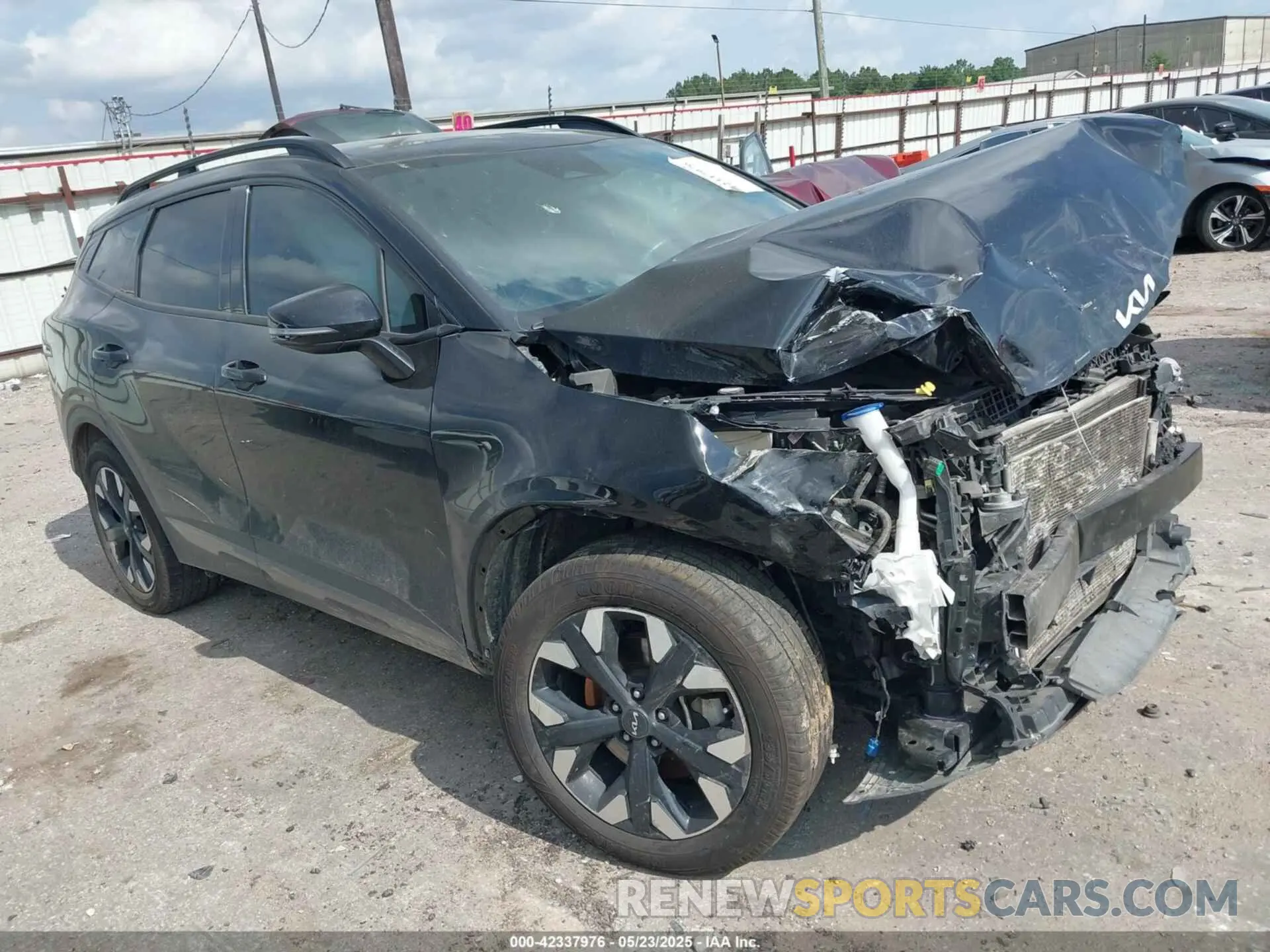 1 Photograph of a damaged car 5XYK6CAF9PG018724 KIA SPORTAGE 2023