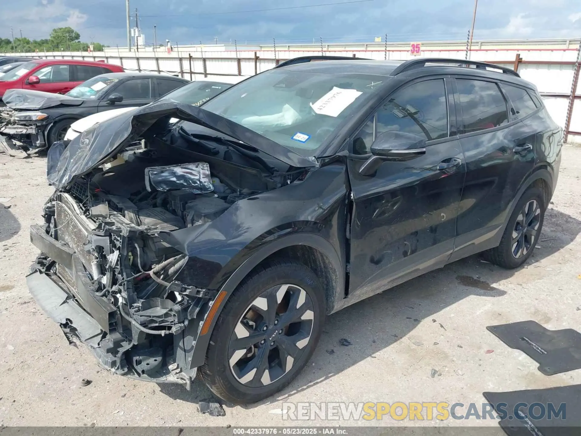 2 Photograph of a damaged car 5XYK6CAF9PG018724 KIA SPORTAGE 2023