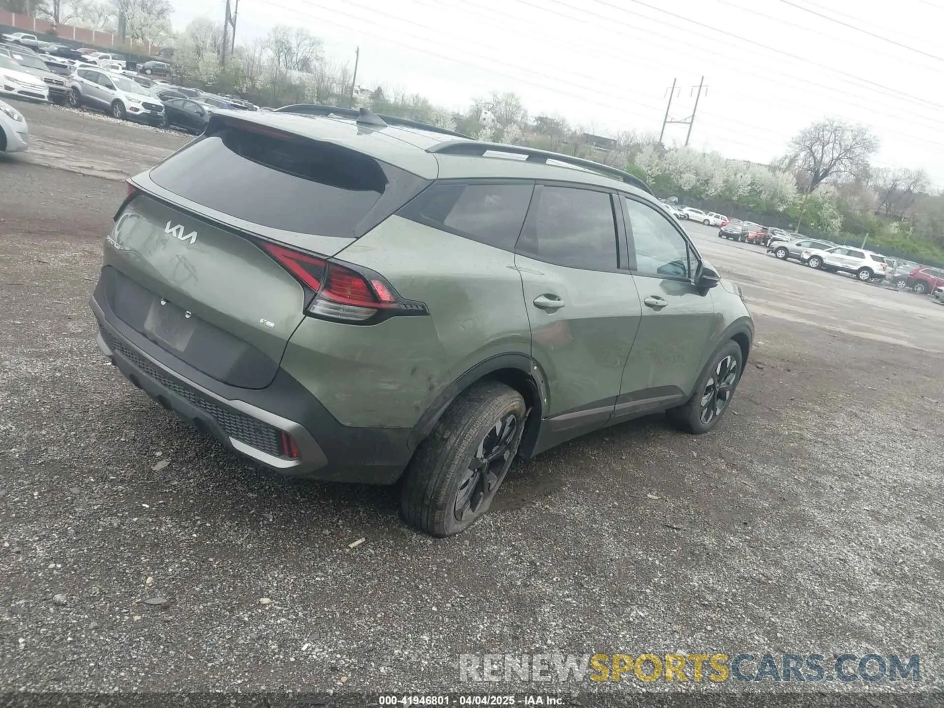 4 Photograph of a damaged car 5XYK6CAFXPG007909 KIA SPORTAGE 2023