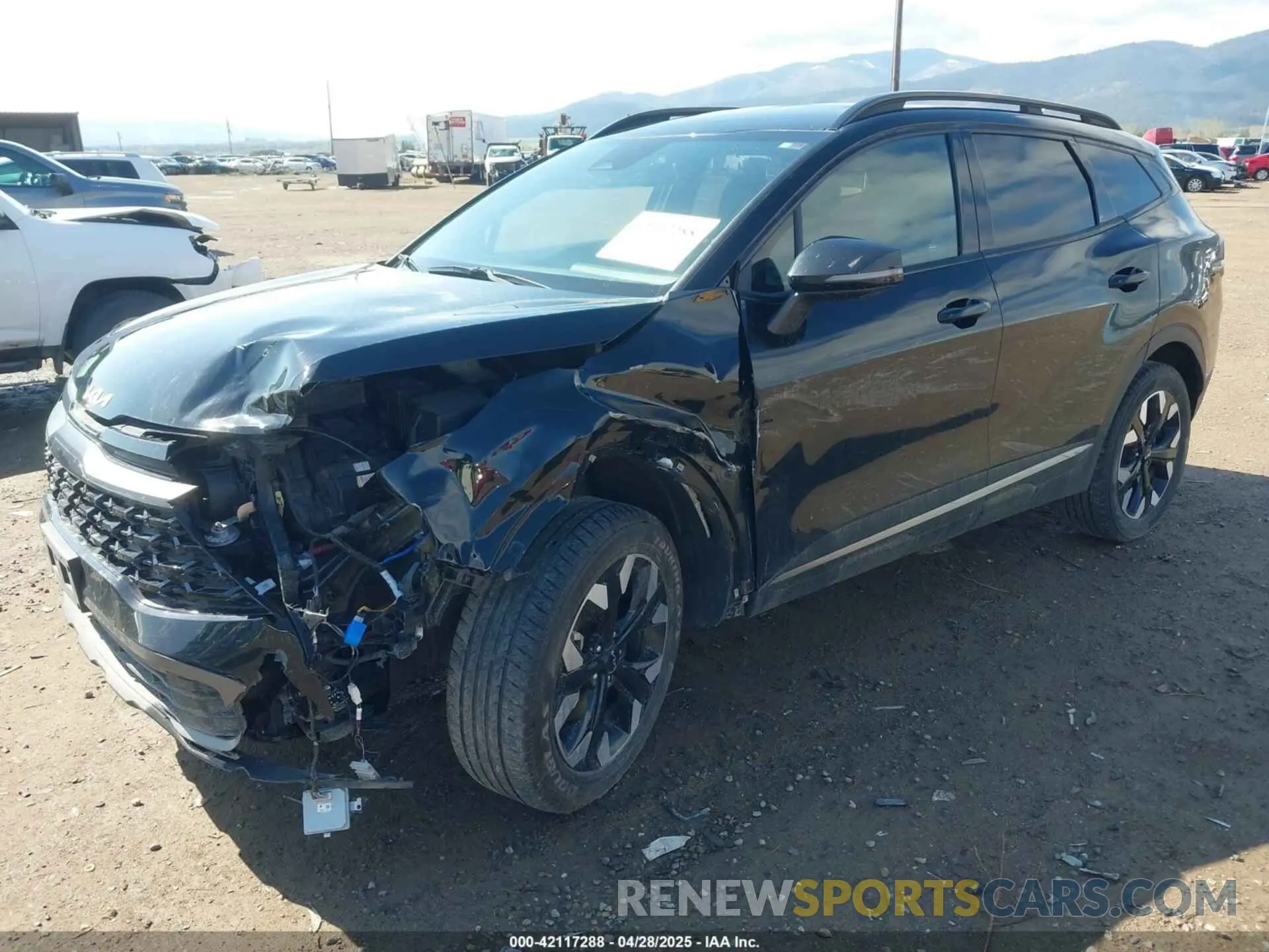 2 Photograph of a damaged car 5XYK6CAFXPG018991 KIA SPORTAGE 2023