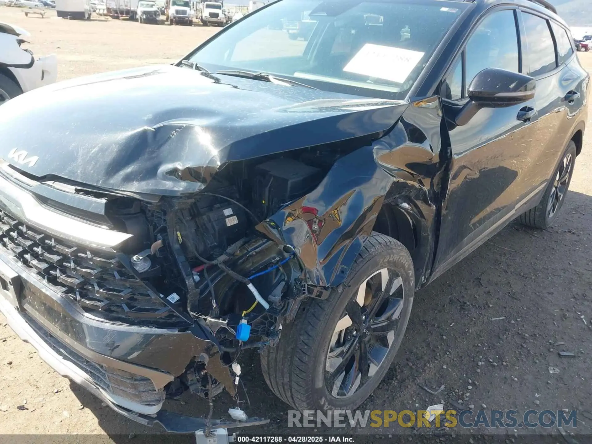 6 Photograph of a damaged car 5XYK6CAFXPG018991 KIA SPORTAGE 2023