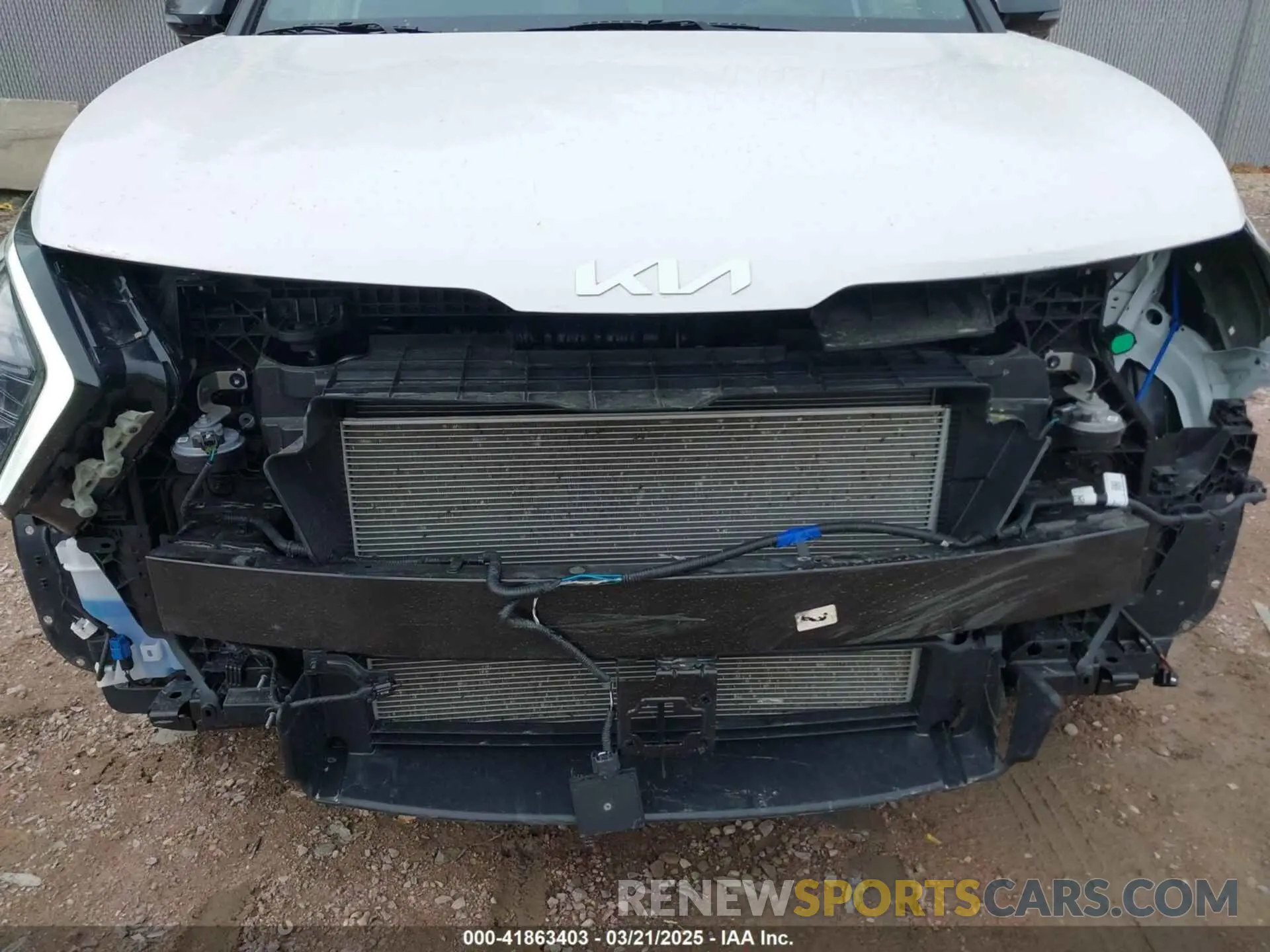 6 Photograph of a damaged car 5XYK7CAF1PG071320 KIA SPORTAGE 2023