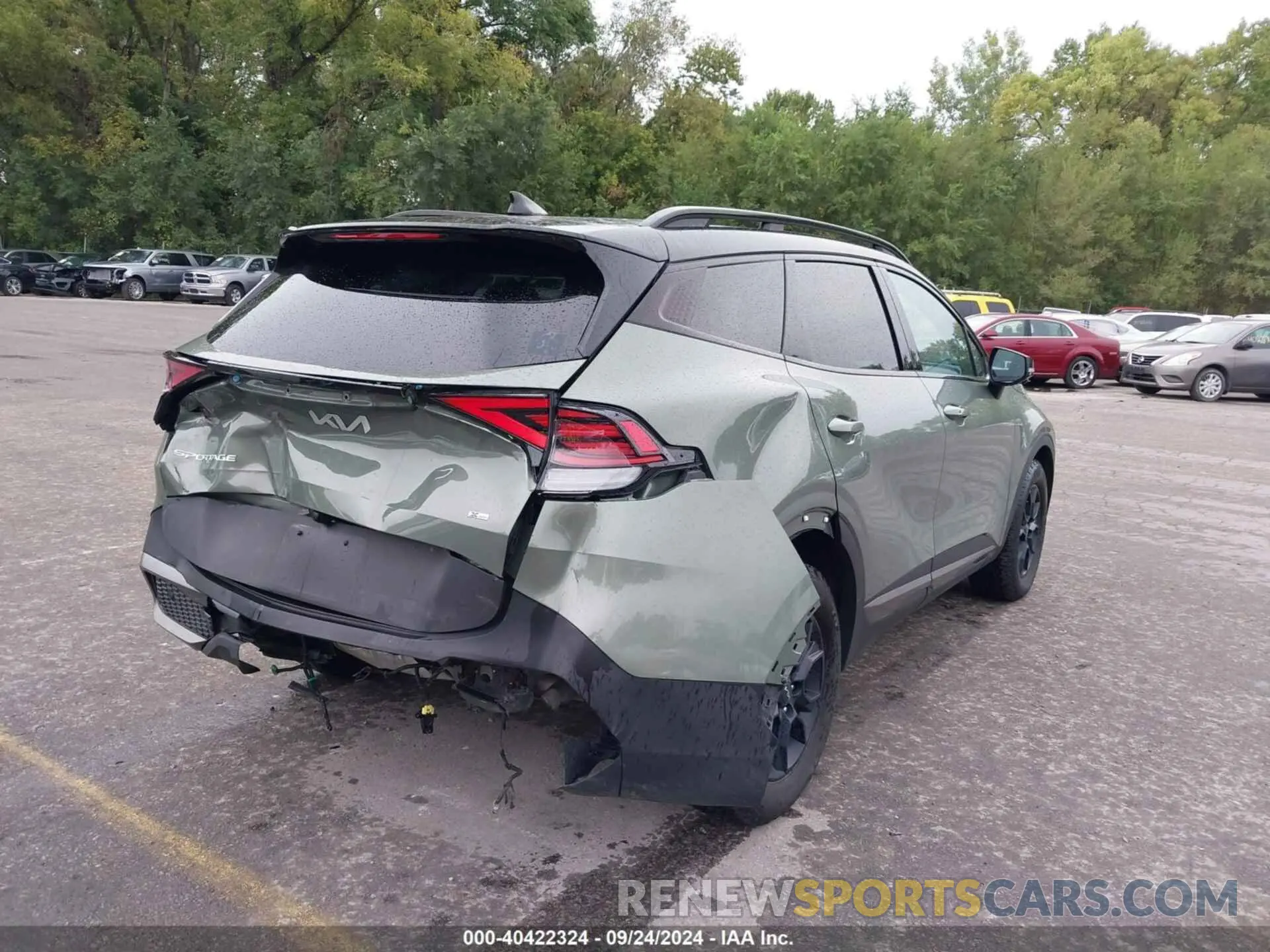 4 Photograph of a damaged car 5XYK7CAF3PG126981 KIA SPORTAGE 2023