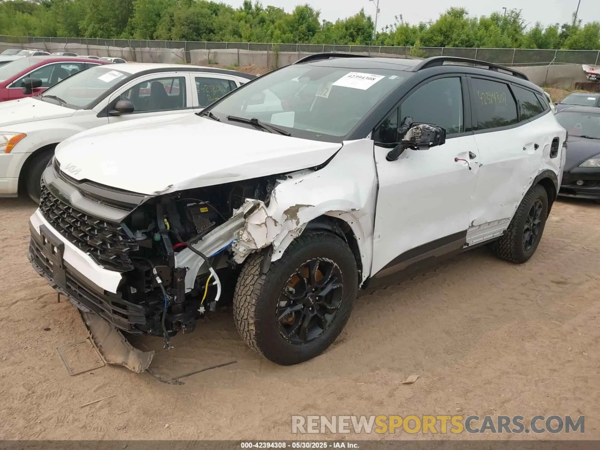 2 Photograph of a damaged car 5XYK7CAF4PG038361 KIA SPORTAGE 2023