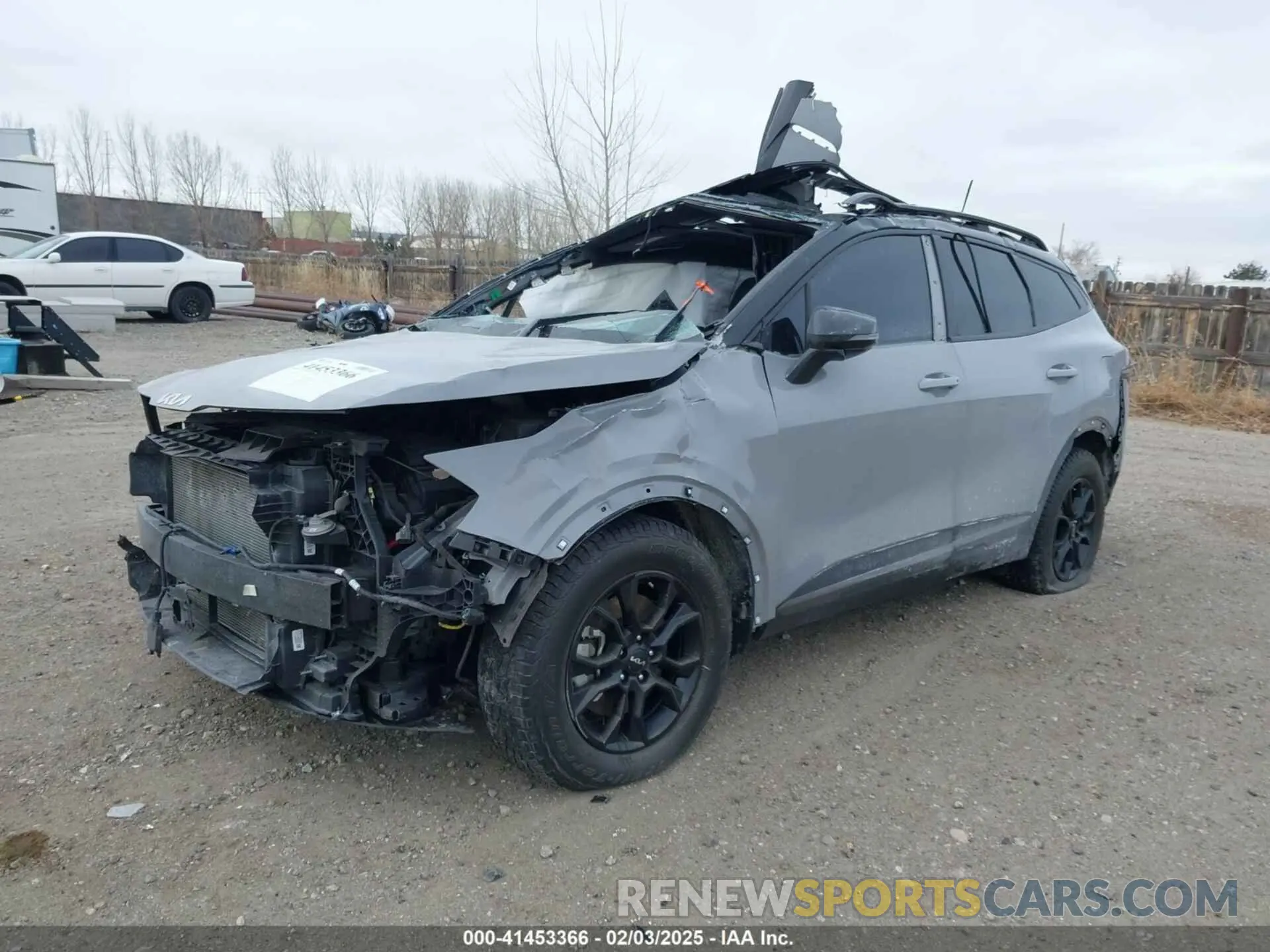 2 Photograph of a damaged car 5XYK7CAF5PG014764 KIA SPORTAGE 2023