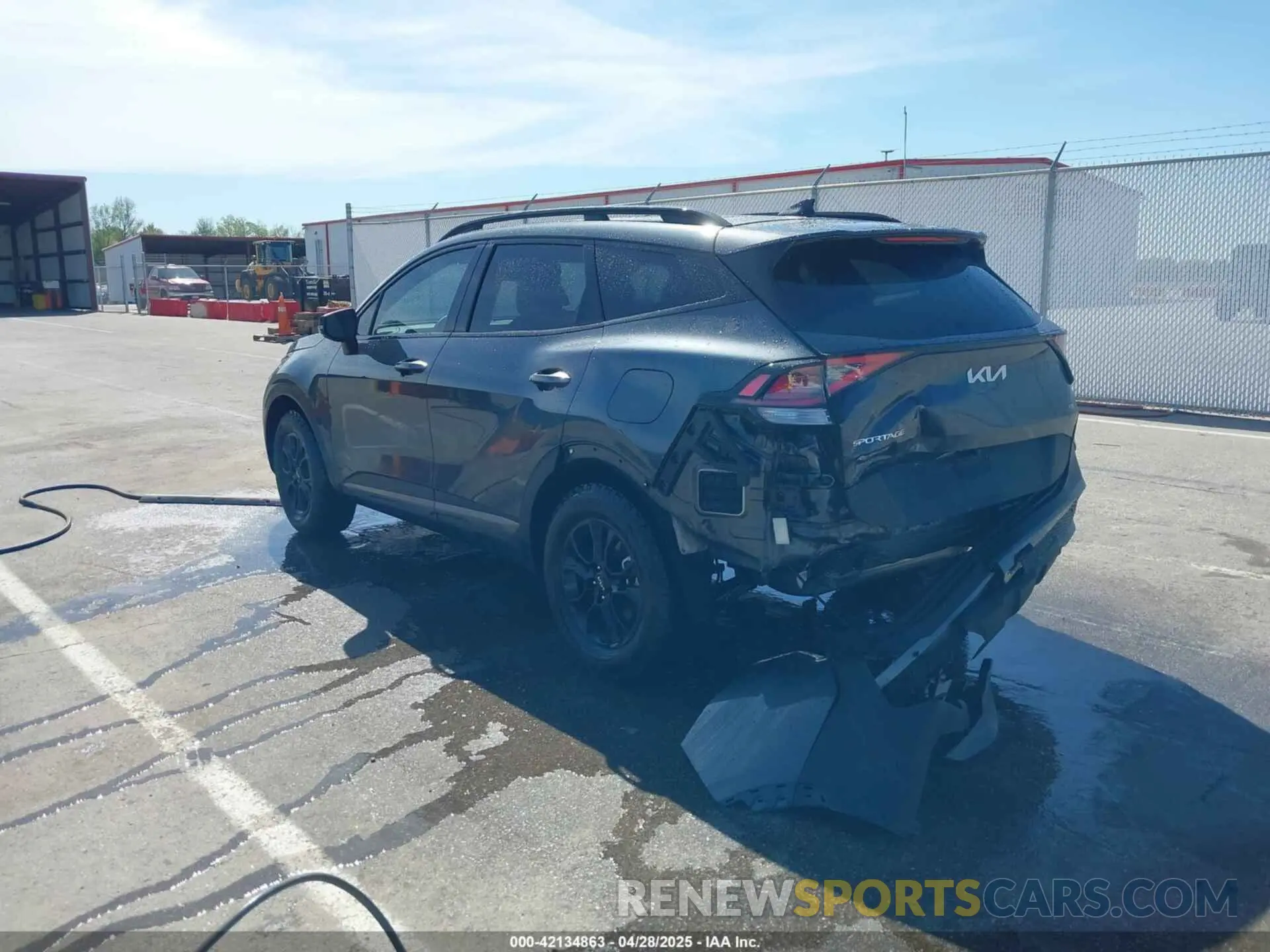 3 Photograph of a damaged car 5XYK7CAF6PG126814 KIA SPORTAGE 2023