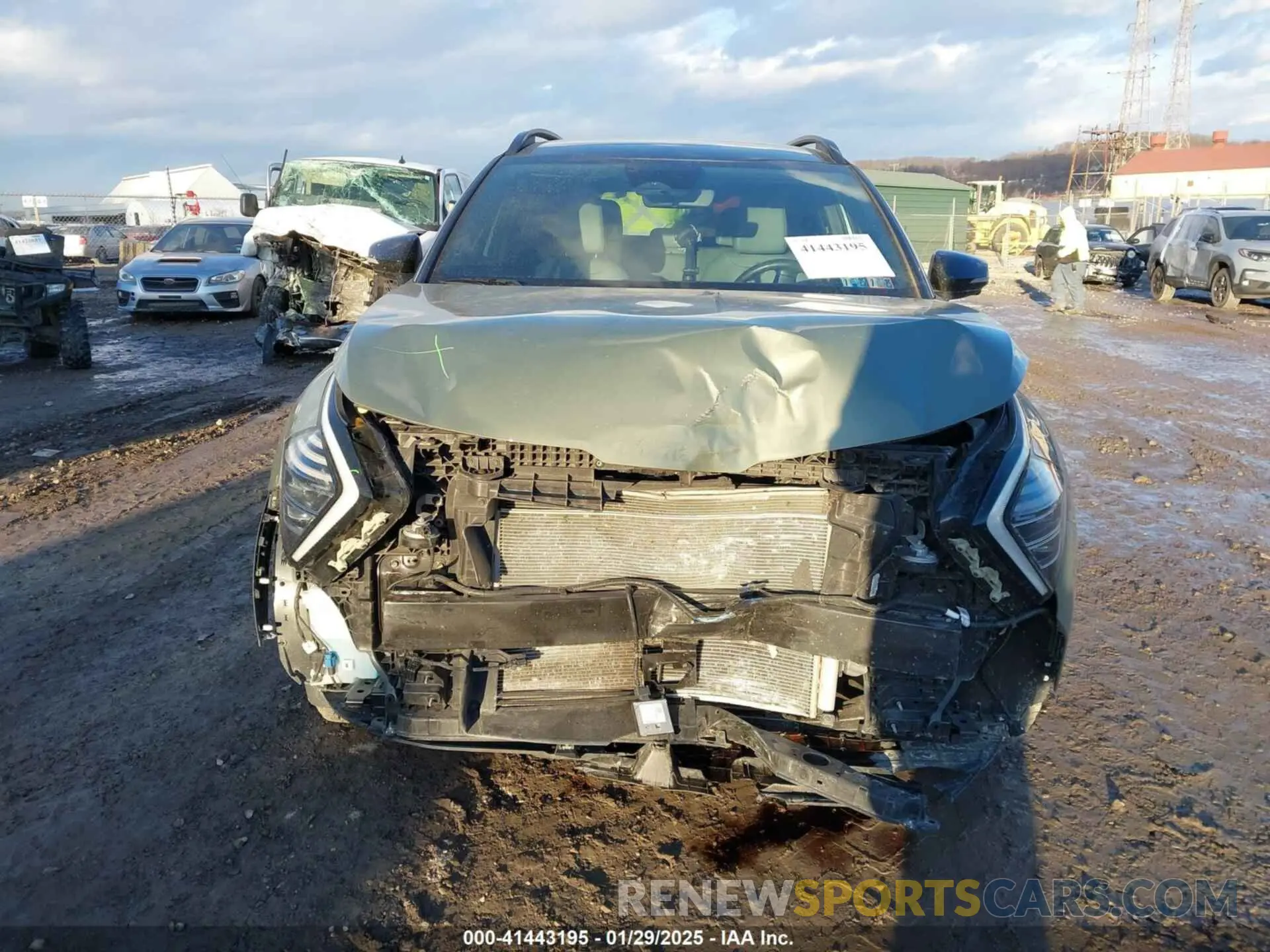 12 Photograph of a damaged car 5XYK7CAF8PG009221 KIA SPORTAGE 2023