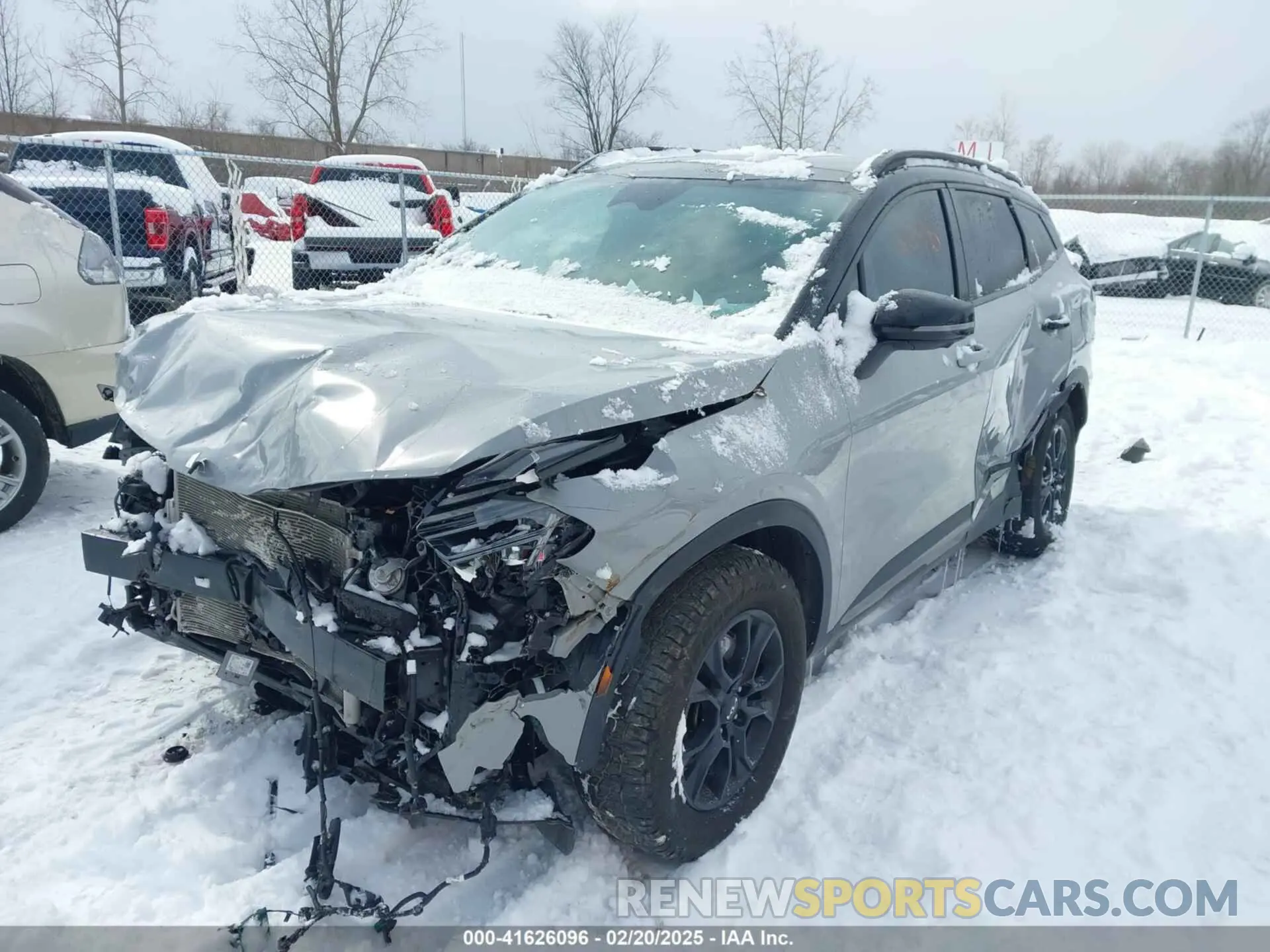 2 Photograph of a damaged car 5XYK7CAF8PG138995 KIA SPORTAGE 2023