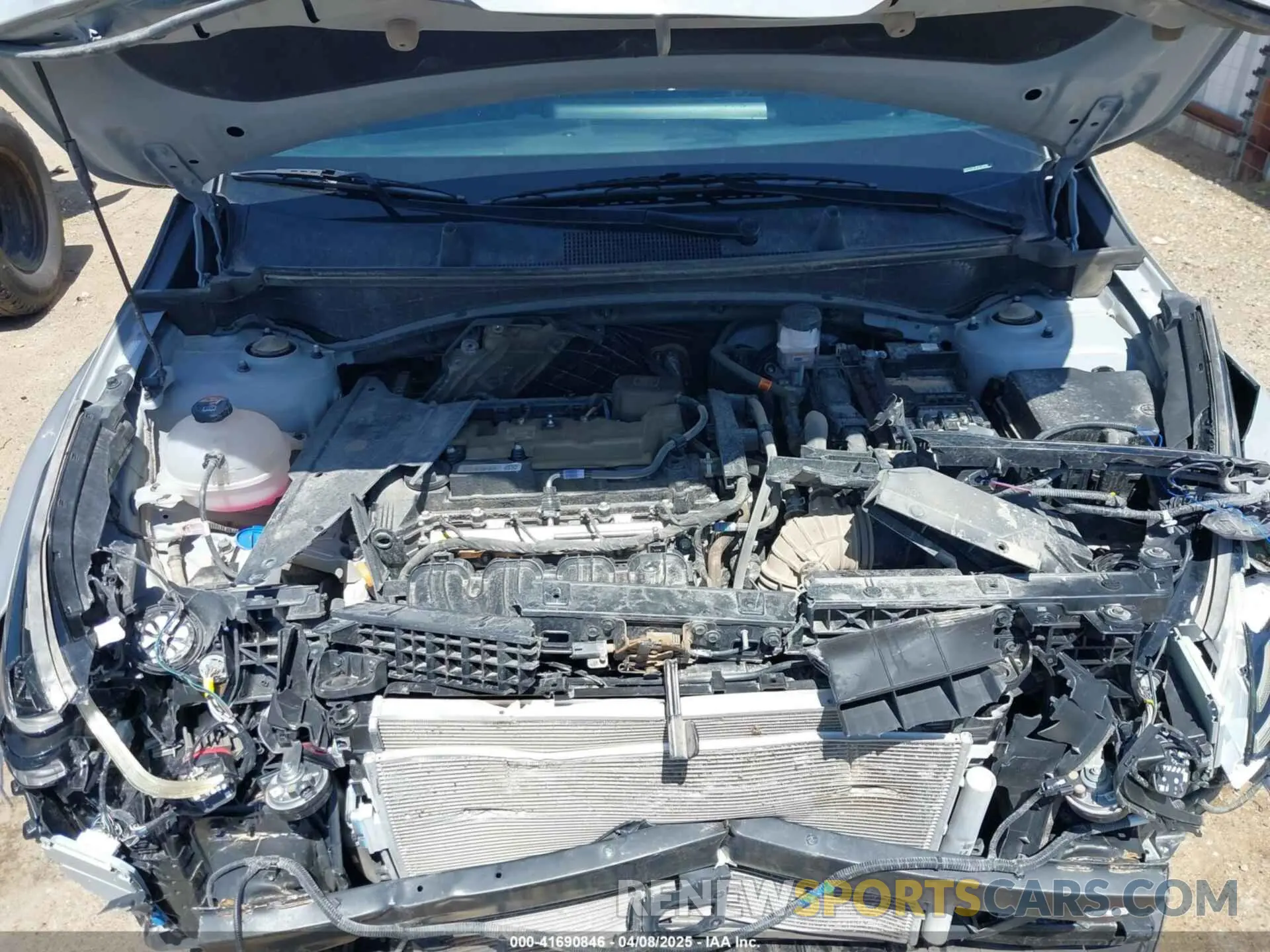 10 Photograph of a damaged car 5XYK7CAF9PG134969 KIA SPORTAGE 2023