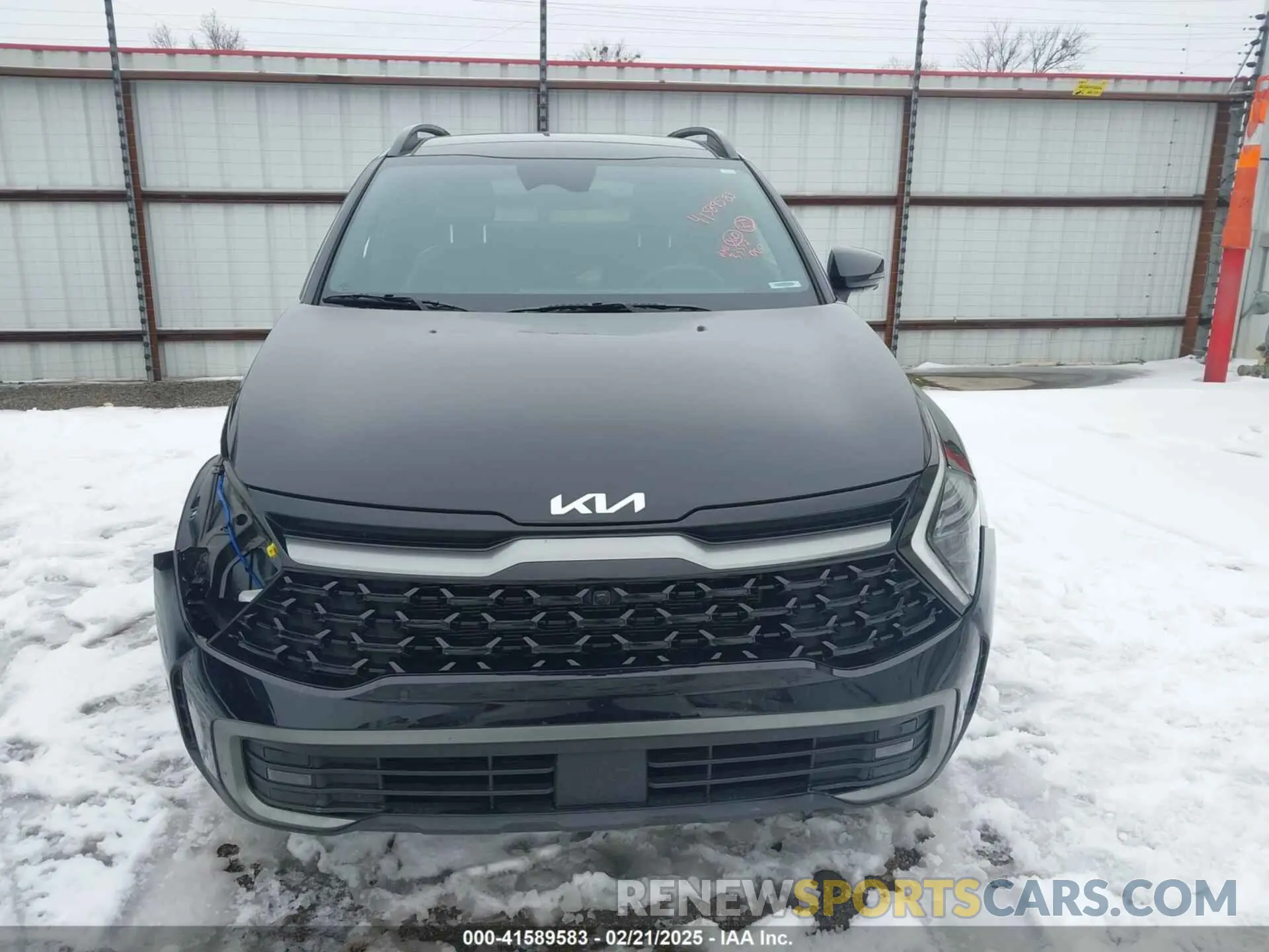 13 Photograph of a damaged car 5XYK7CAFXPG136150 KIA SPORTAGE 2023