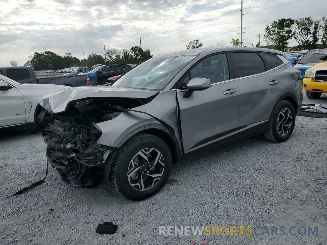 1 Photograph of a damaged car KNDPU3AF2P7166478 KIA SPORTAGE 2023