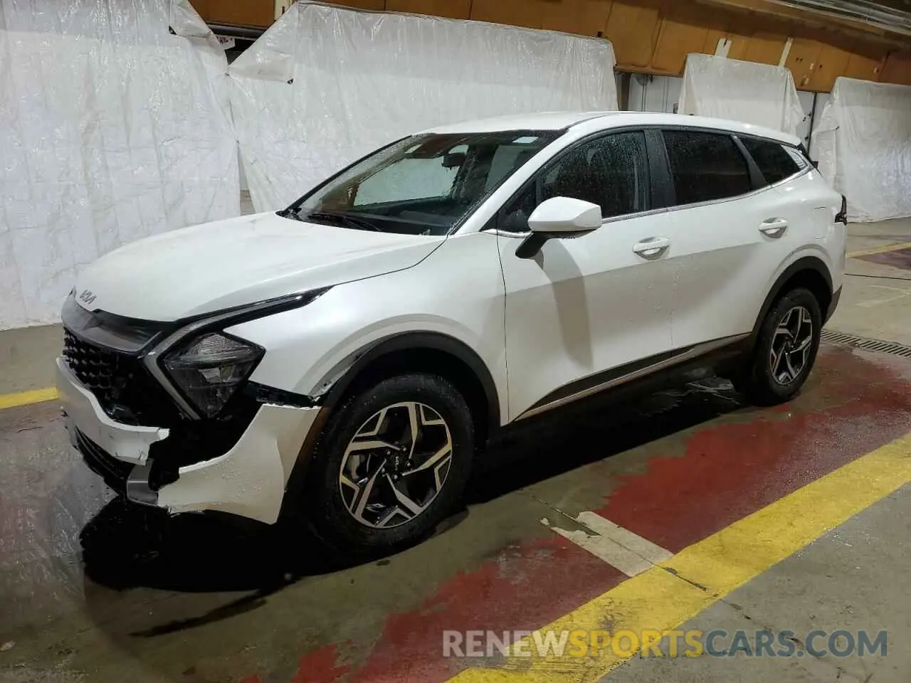 1 Photograph of a damaged car KNDPU3AF4P7136091 KIA SPORTAGE 2023