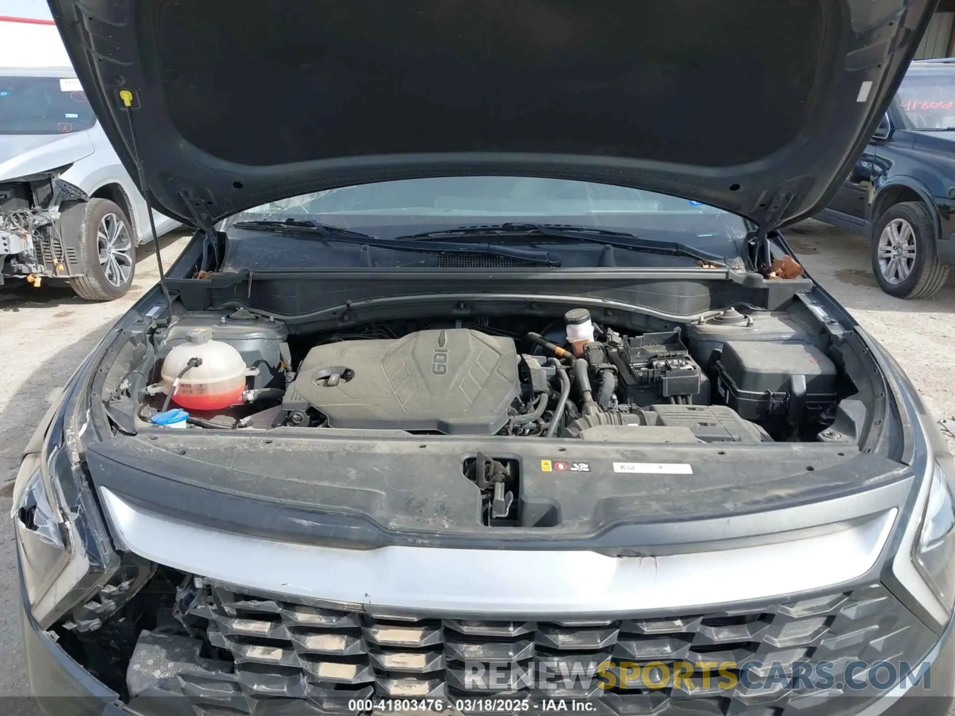 10 Photograph of a damaged car KNDPU3AF7P7037040 KIA SPORTAGE 2023