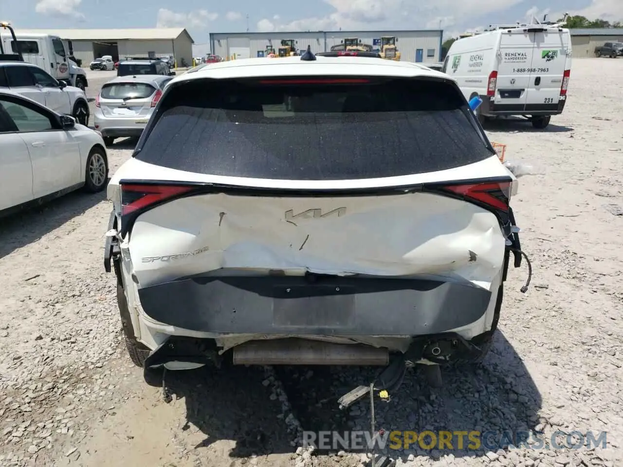 6 Photograph of a damaged car KNDPU3AF8P7034387 KIA SPORTAGE 2023