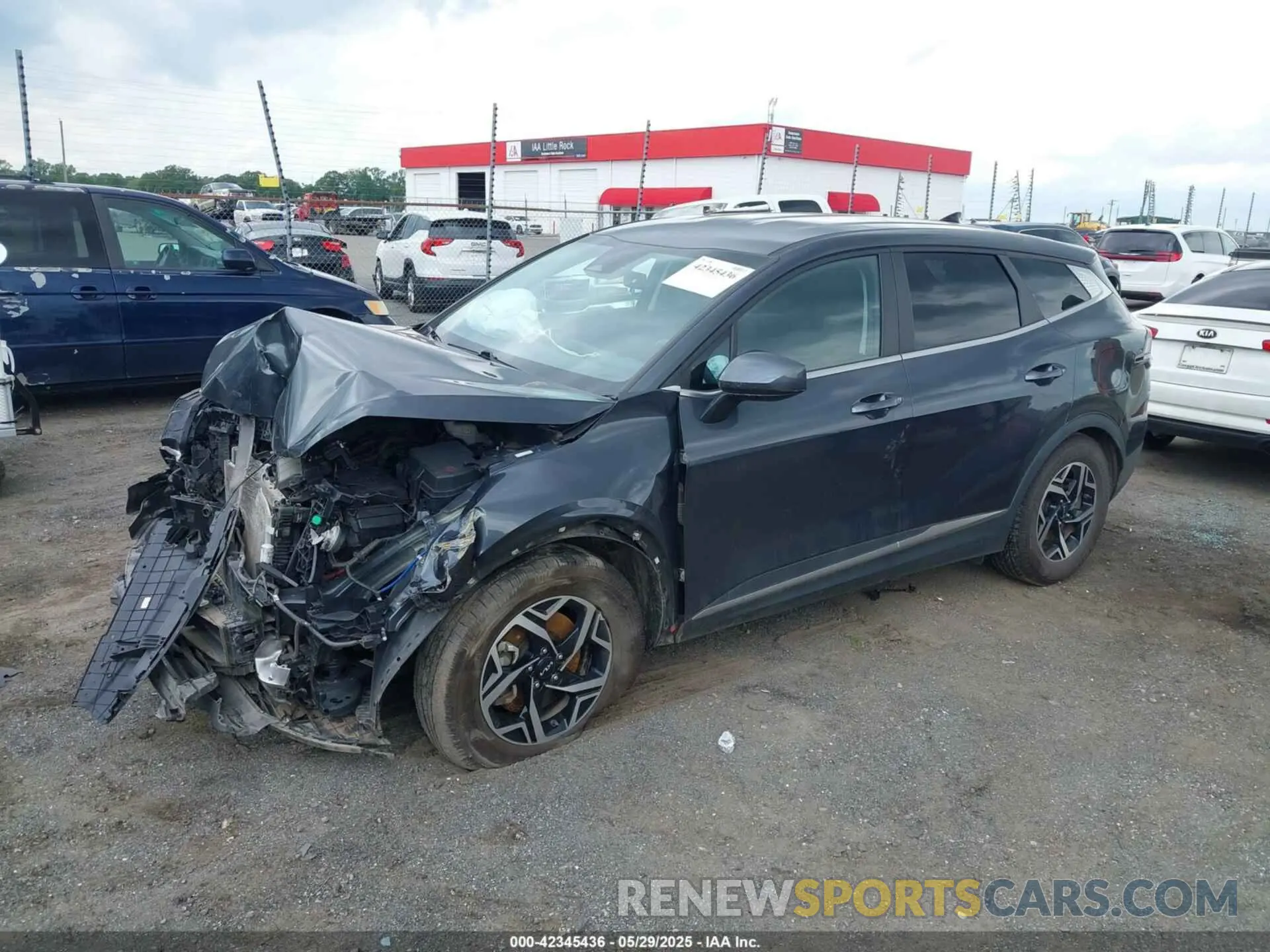 2 Photograph of a damaged car KNDPU3AFXP7034567 KIA SPORTAGE 2023