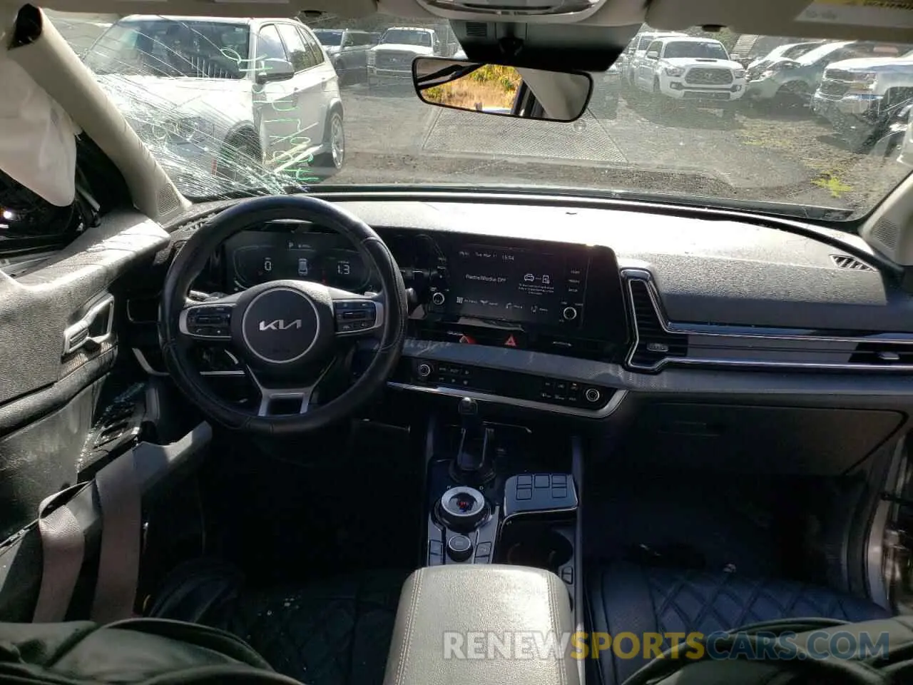 8 Photograph of a damaged car KNDPU3AG6P7085573 KIA SPORTAGE 2023