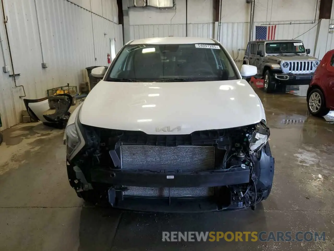 5 Photograph of a damaged car KNDPUCAF0P7082854 KIA SPORTAGE 2023