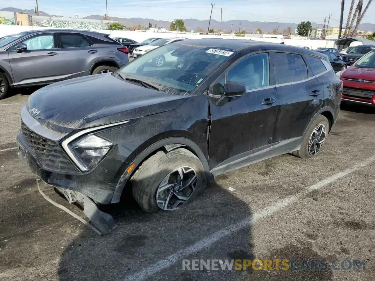 1 Photograph of a damaged car KNDPUCAF2P7093533 KIA SPORTAGE 2023