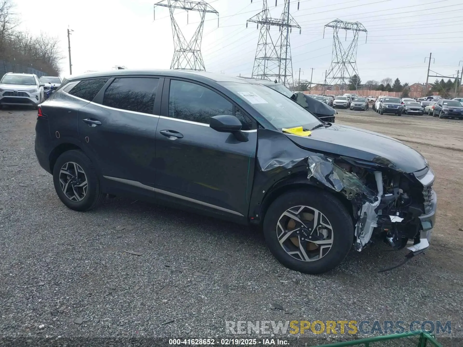 1 Photograph of a damaged car KNDPUCAF3P7098692 KIA SPORTAGE 2023