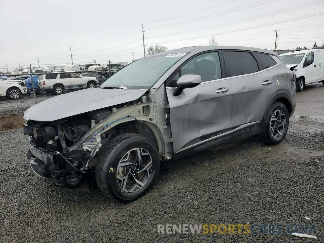 1 Photograph of a damaged car KNDPUCAF6P7099030 KIA SPORTAGE 2023