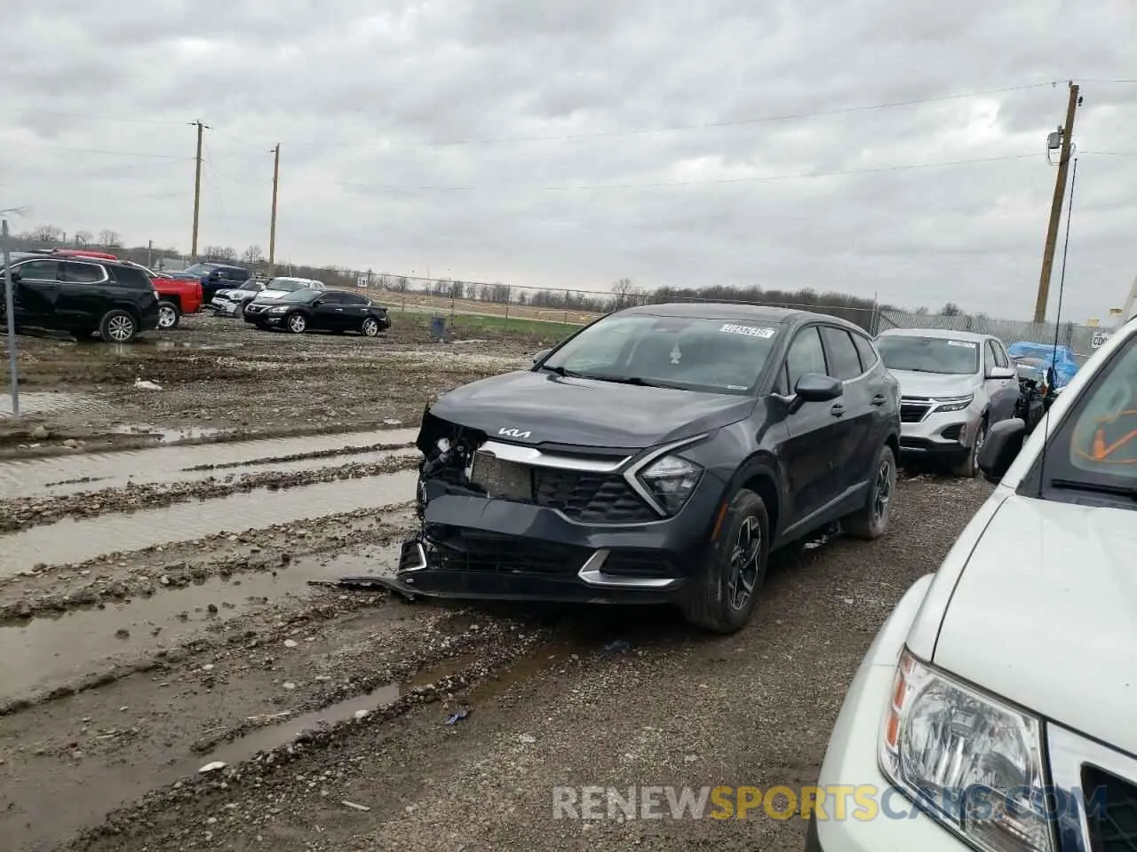 1 Photograph of a damaged car KNDPUCAF6P7211714 KIA SPORTAGE 2023