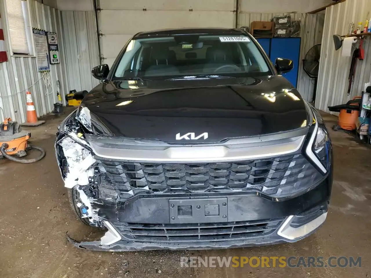 5 Photograph of a damaged car KNDPUCAF8P7050993 KIA SPORTAGE 2023