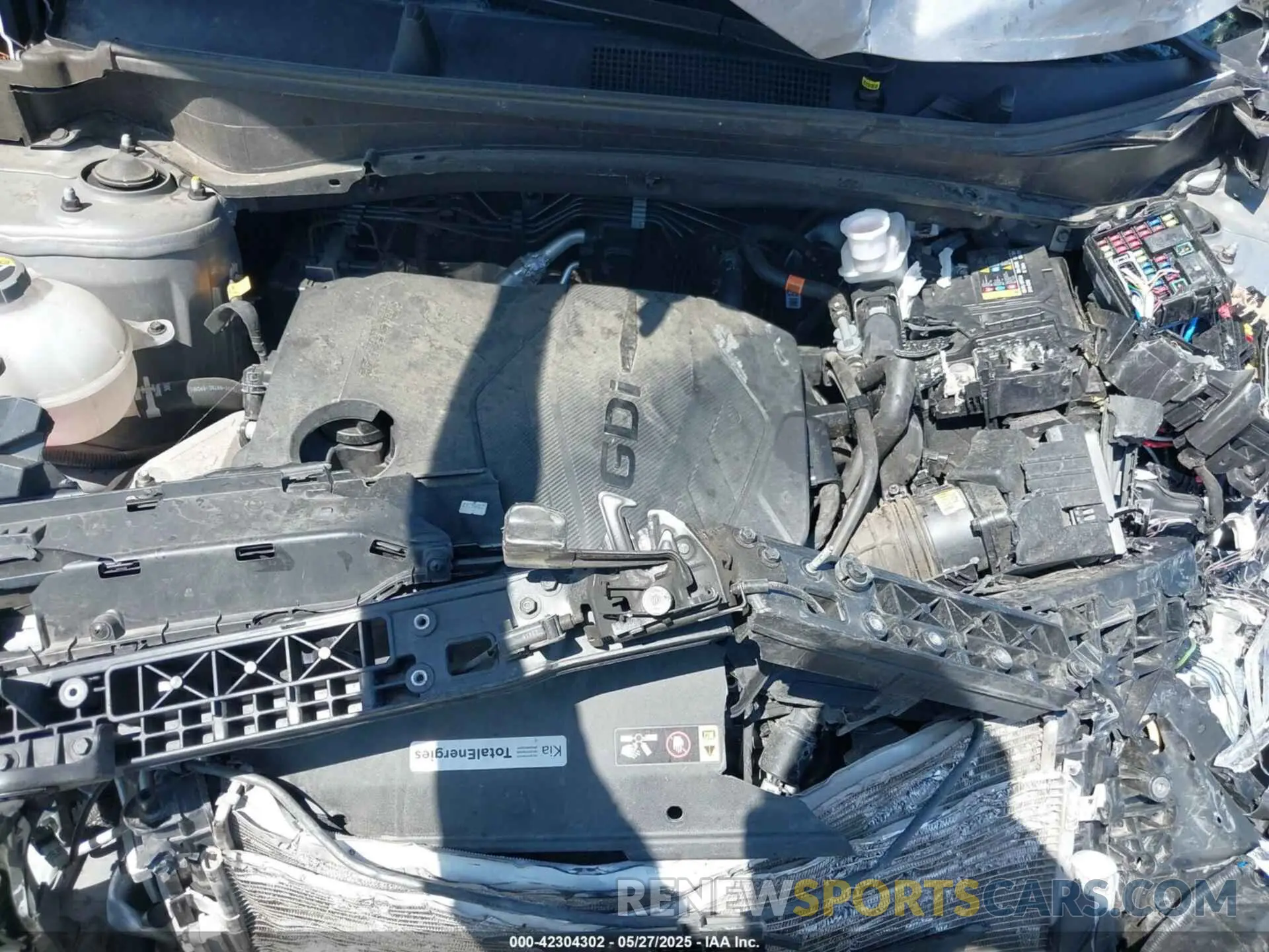 10 Photograph of a damaged car KNDPUCAF9P7205907 KIA SPORTAGE 2023