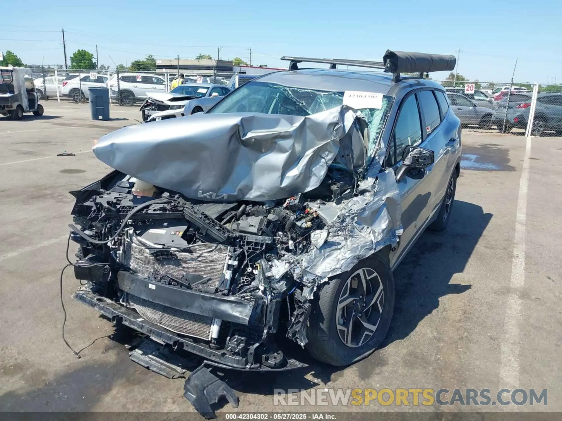 6 Photograph of a damaged car KNDPUCAF9P7205907 KIA SPORTAGE 2023