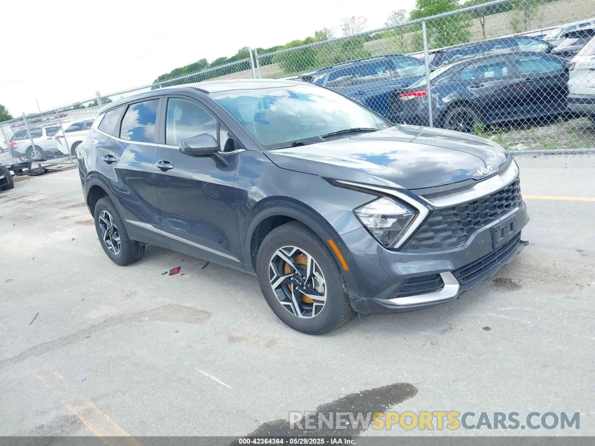 1 Photograph of a damaged car KNDPUCAFXP7162209 KIA SPORTAGE 2023
