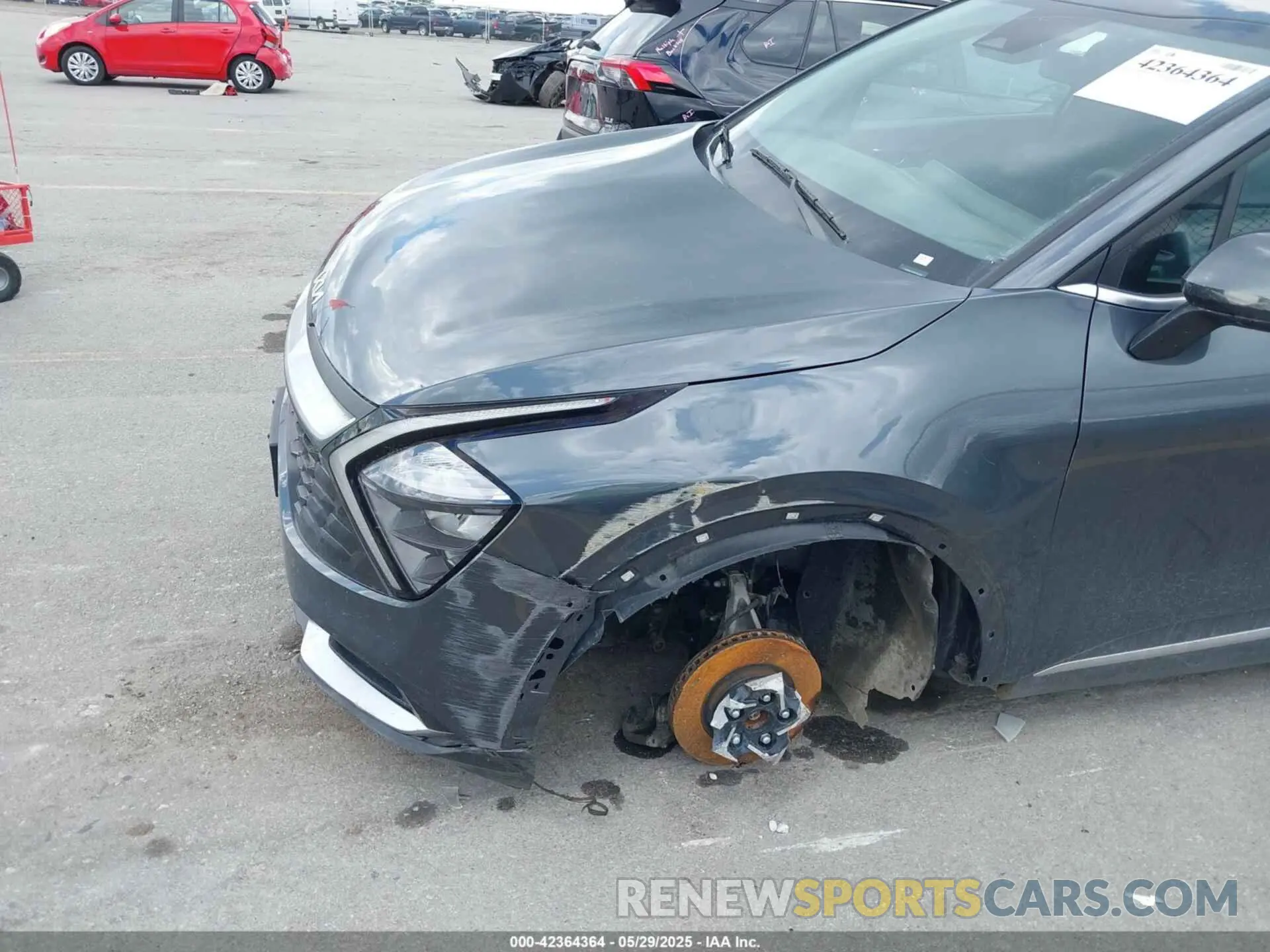 6 Photograph of a damaged car KNDPUCAFXP7162209 KIA SPORTAGE 2023