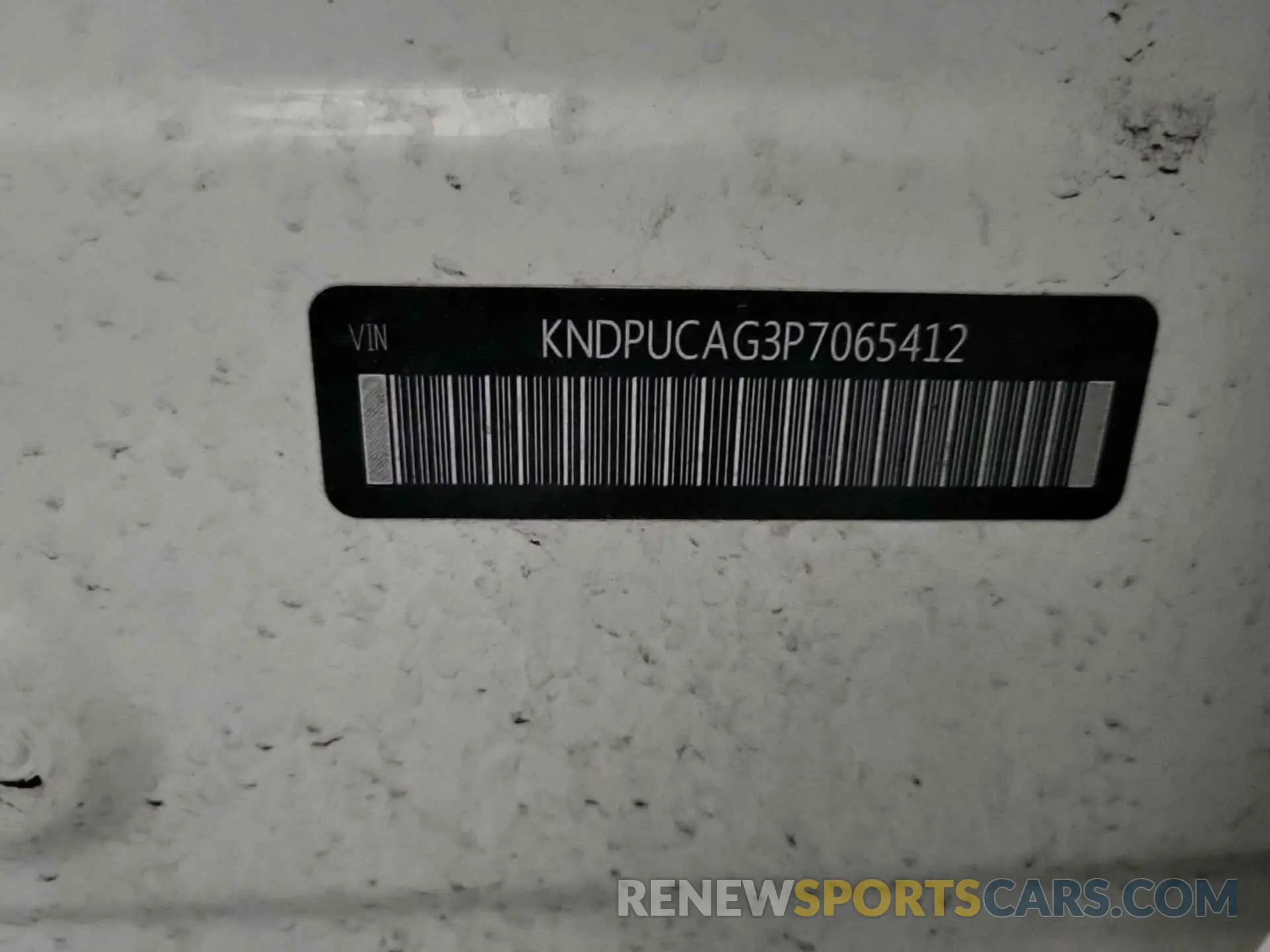 25 Photograph of a damaged car KNDPUCAG3P7065412 KIA SPORTAGE 2023