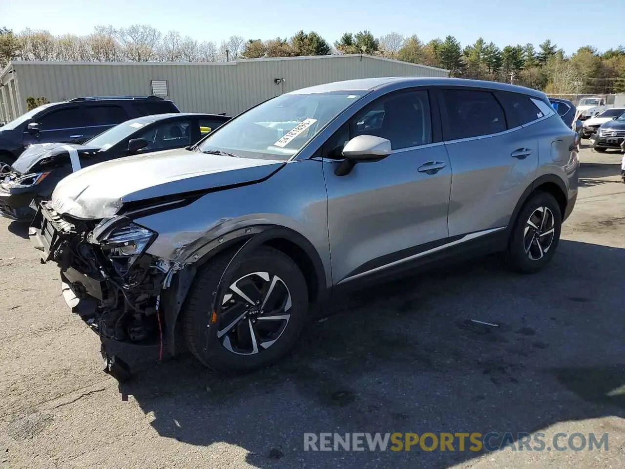 1 Photograph of a damaged car KNDPUCAG5P7016826 KIA SPORTAGE 2023