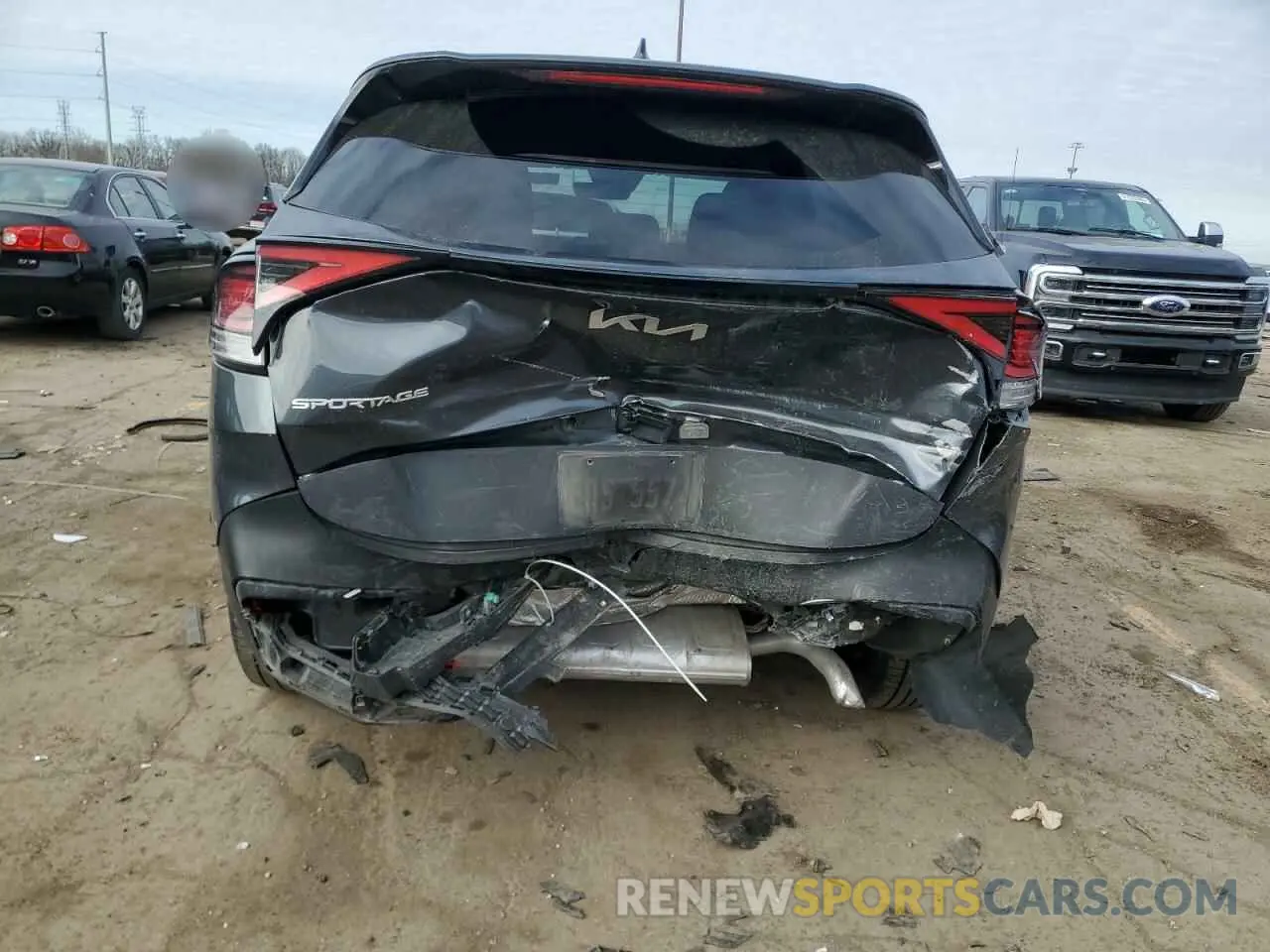 6 Photograph of a damaged car KNDPUCAG7P7052193 KIA SPORTAGE 2023