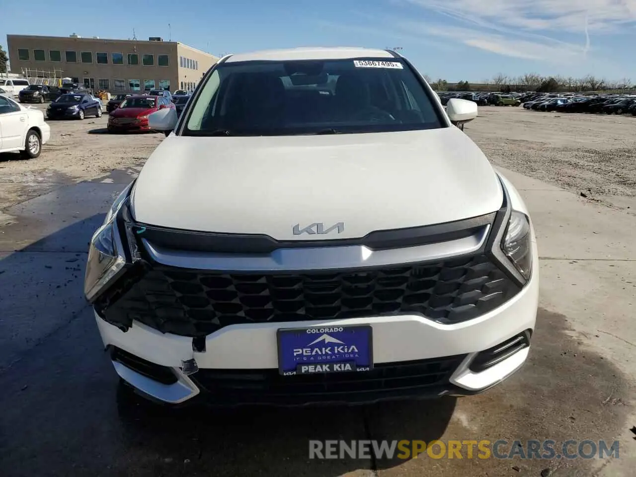5 Photograph of a damaged car KNDPUCAG7P7063873 KIA SPORTAGE 2023