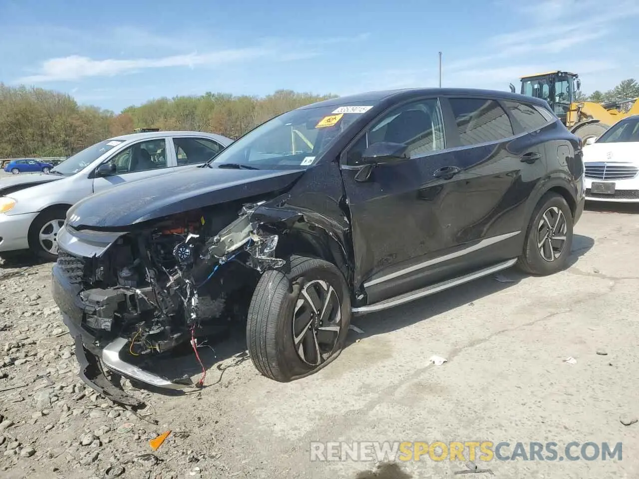 1 Photograph of a damaged car KNDPUCAG9P7087477 KIA SPORTAGE 2023