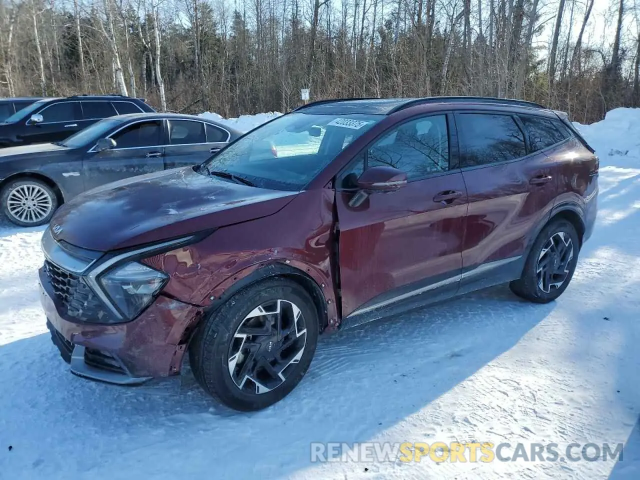 1 Photograph of a damaged car KNDPVCAF5P7194935 KIA SPORTAGE 2023