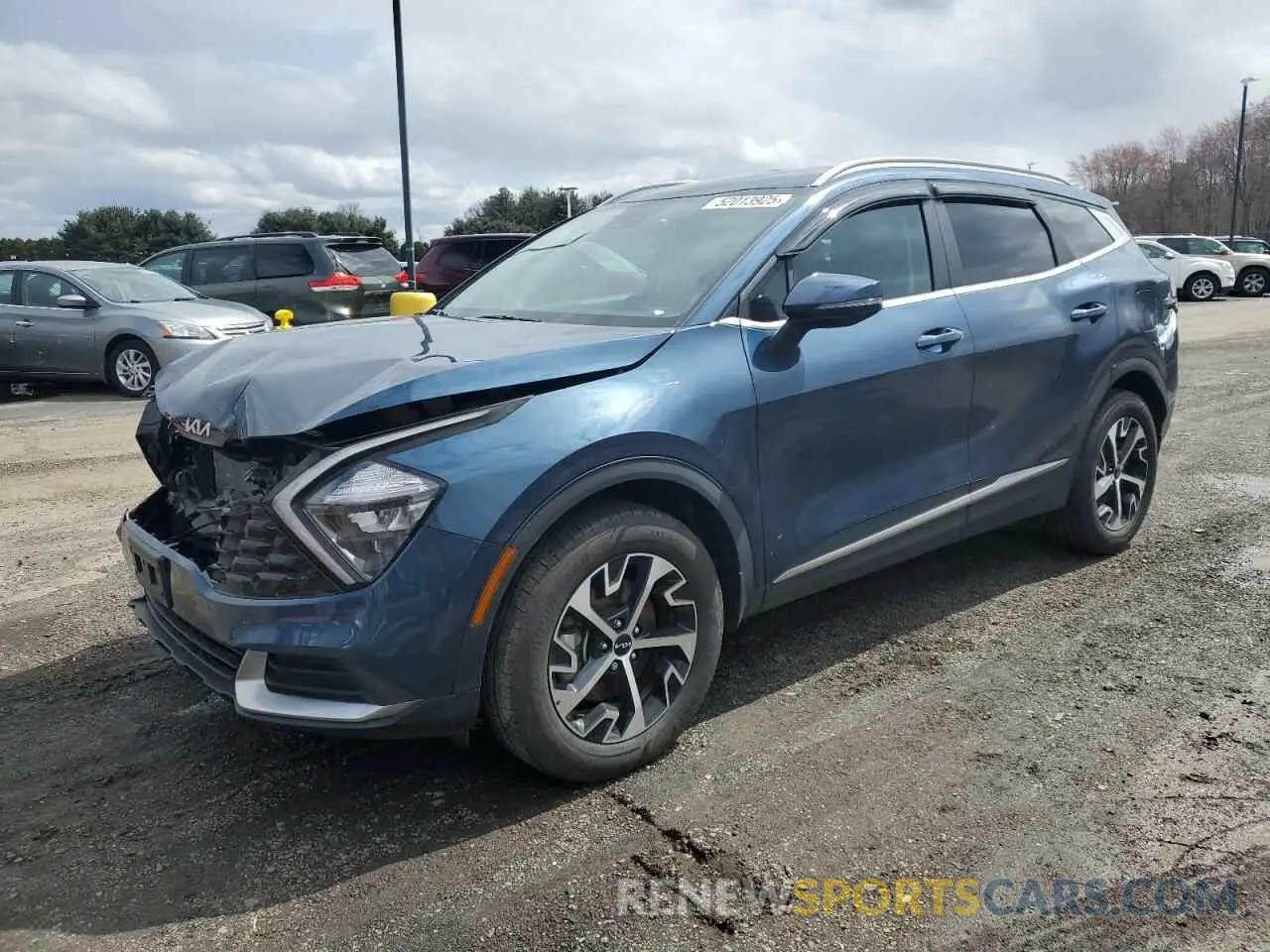 1 Photograph of a damaged car KNDPVCAG5P7042288 KIA SPORTAGE 2023