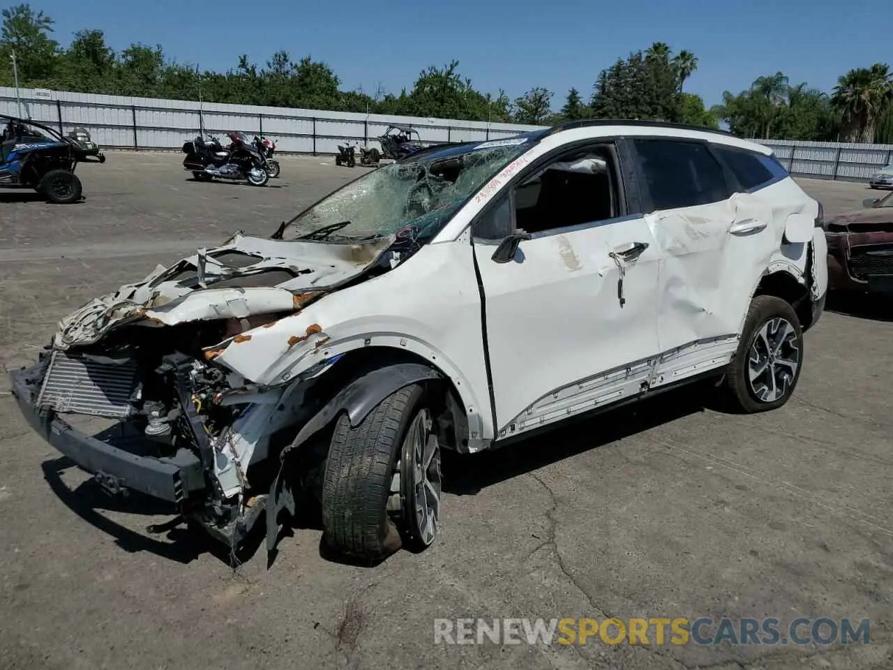 1 Photograph of a damaged car KNDPVCAG9P7025834 KIA SPORTAGE 2023